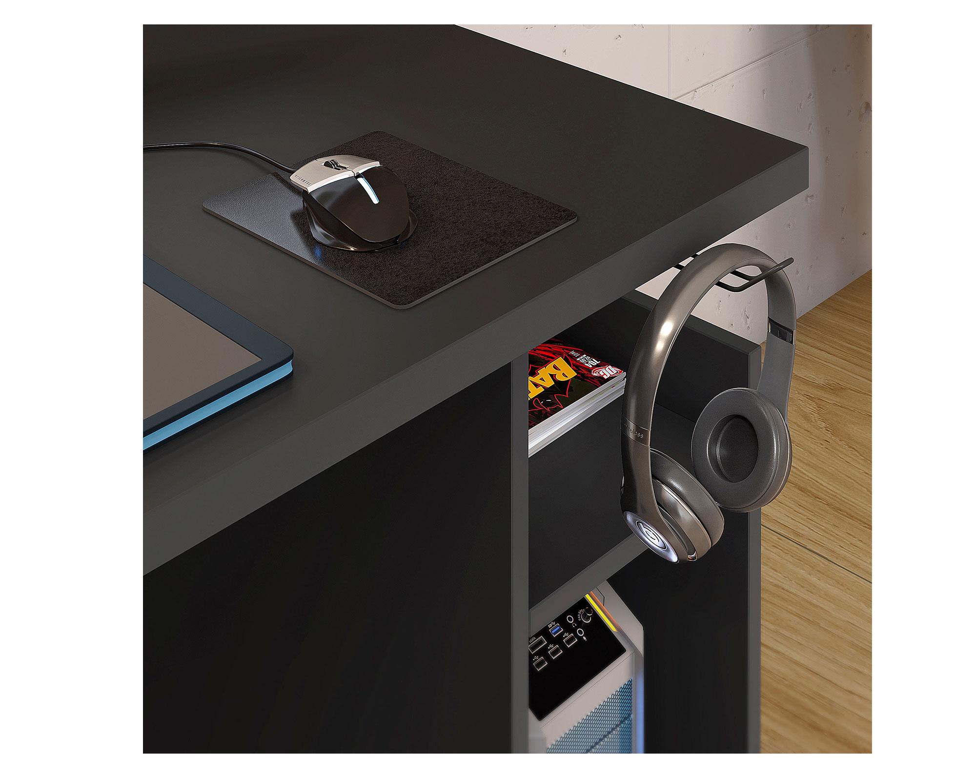 Escritorio gamer Tetris negro-4