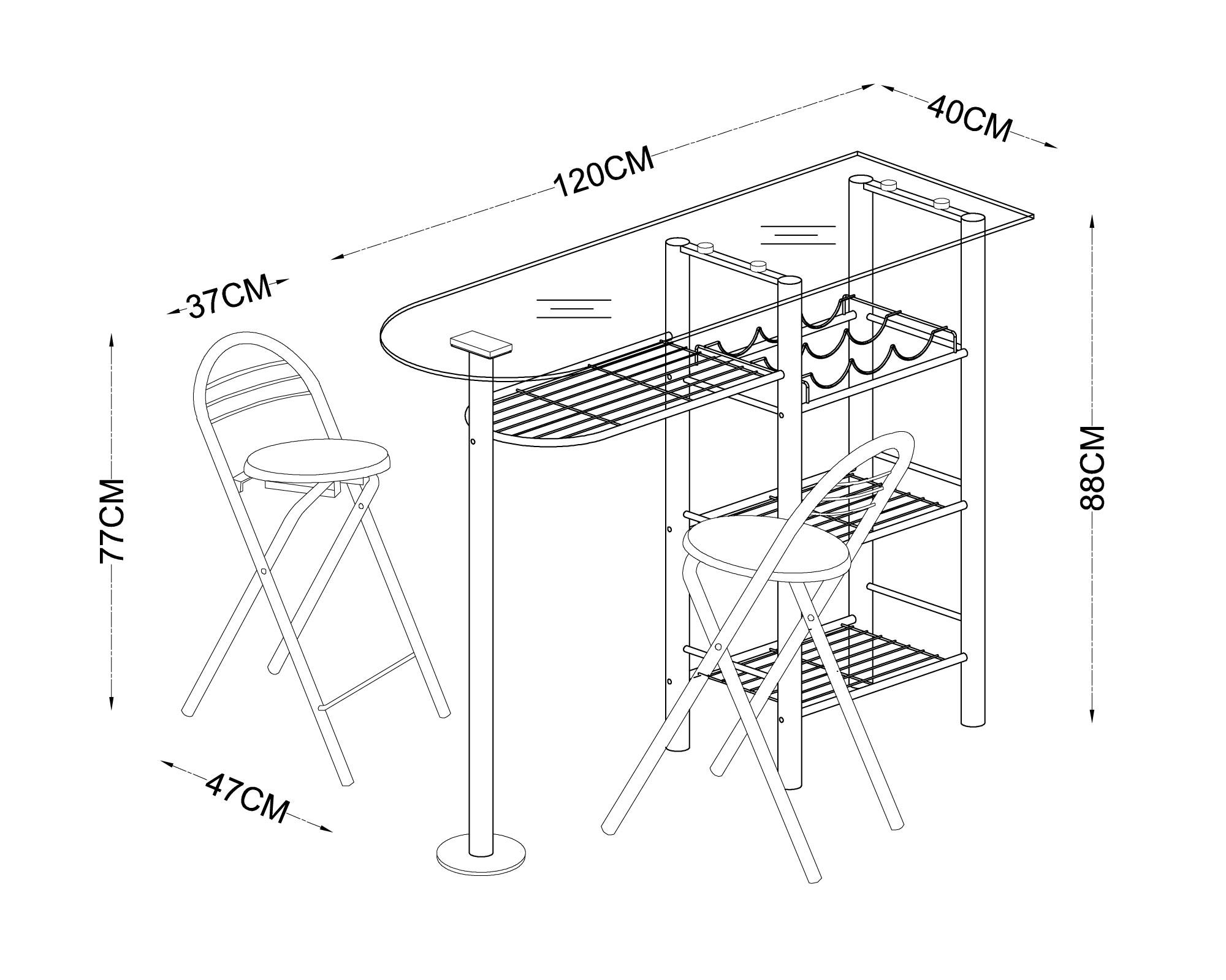 Set desayunador Clear M+Design-5
