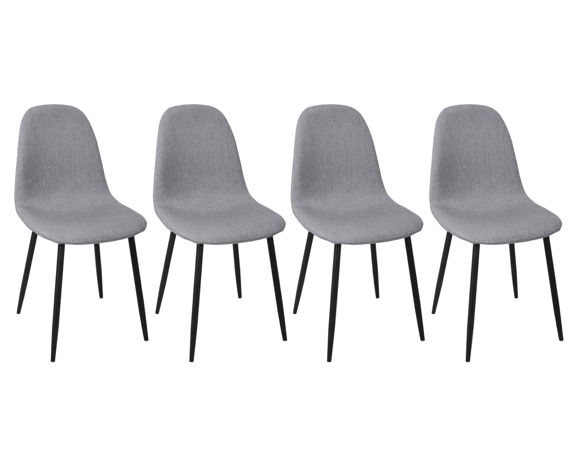Silla Domi gris 4 unidades M+Design-0