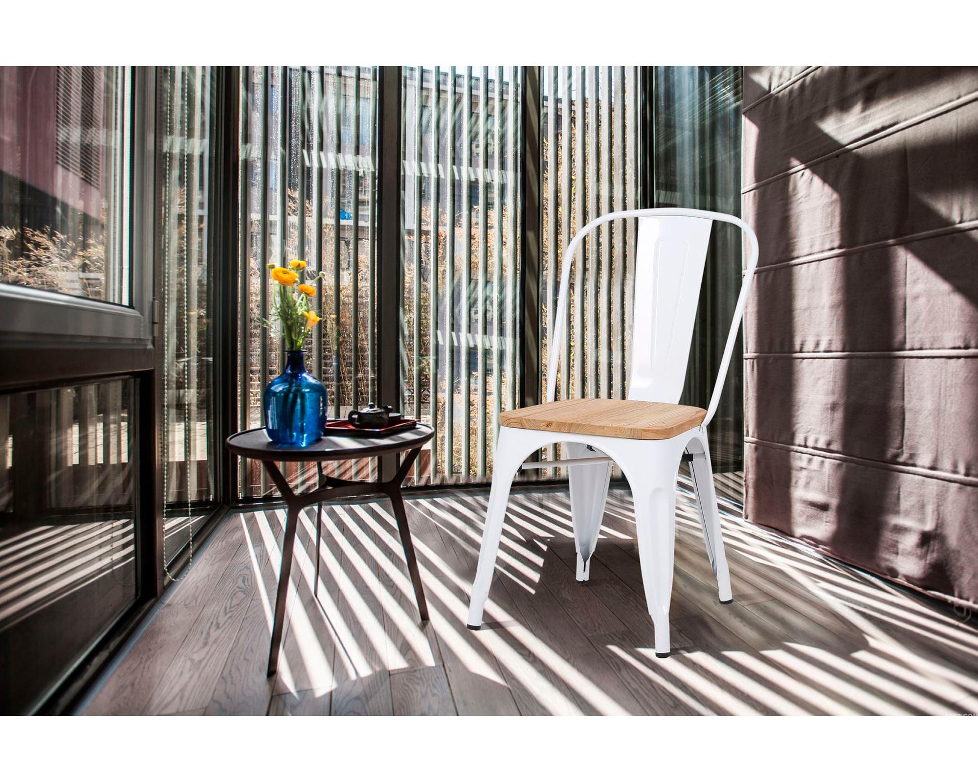 Silla spot Madera blanco-5