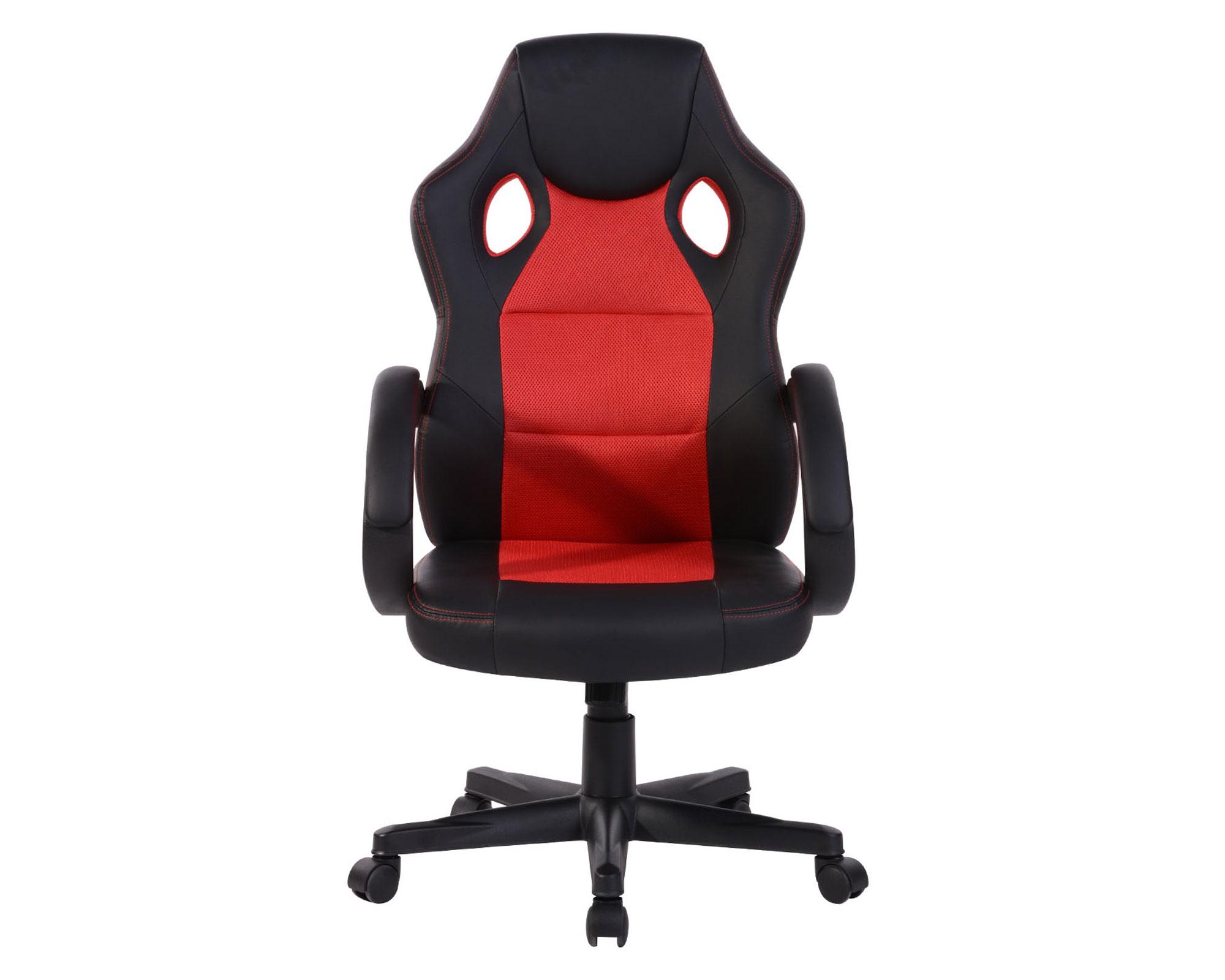 Silla gamer negro/rojo M+Design-0