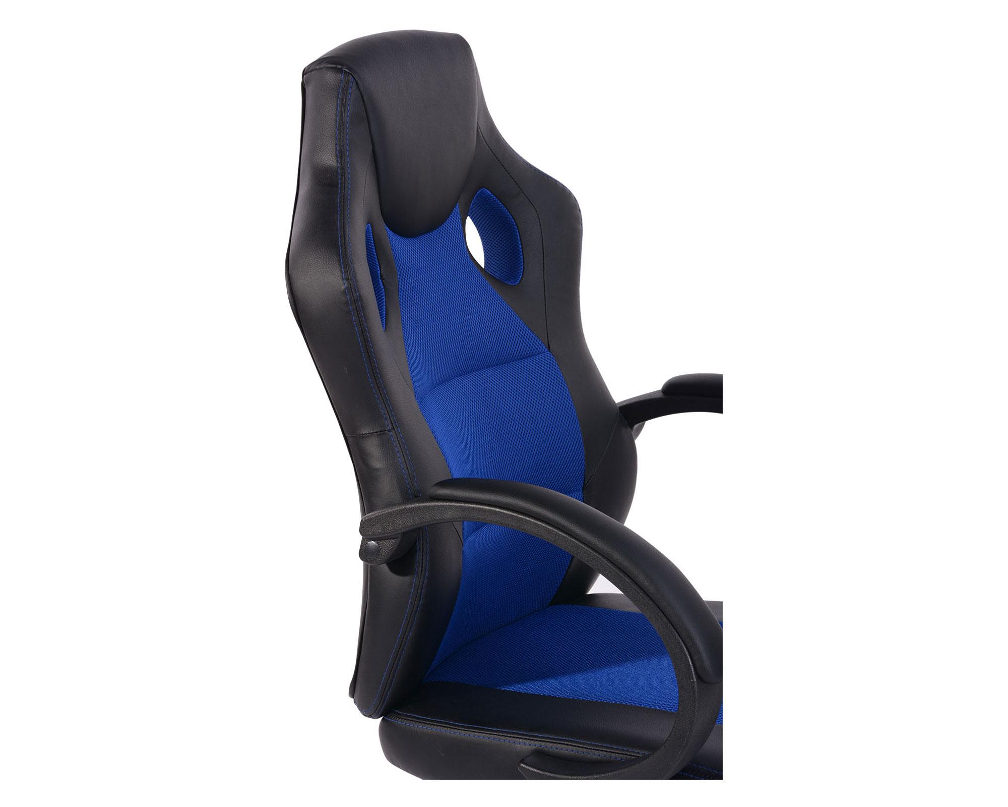 Silla gamer azul/negro M+Design-2