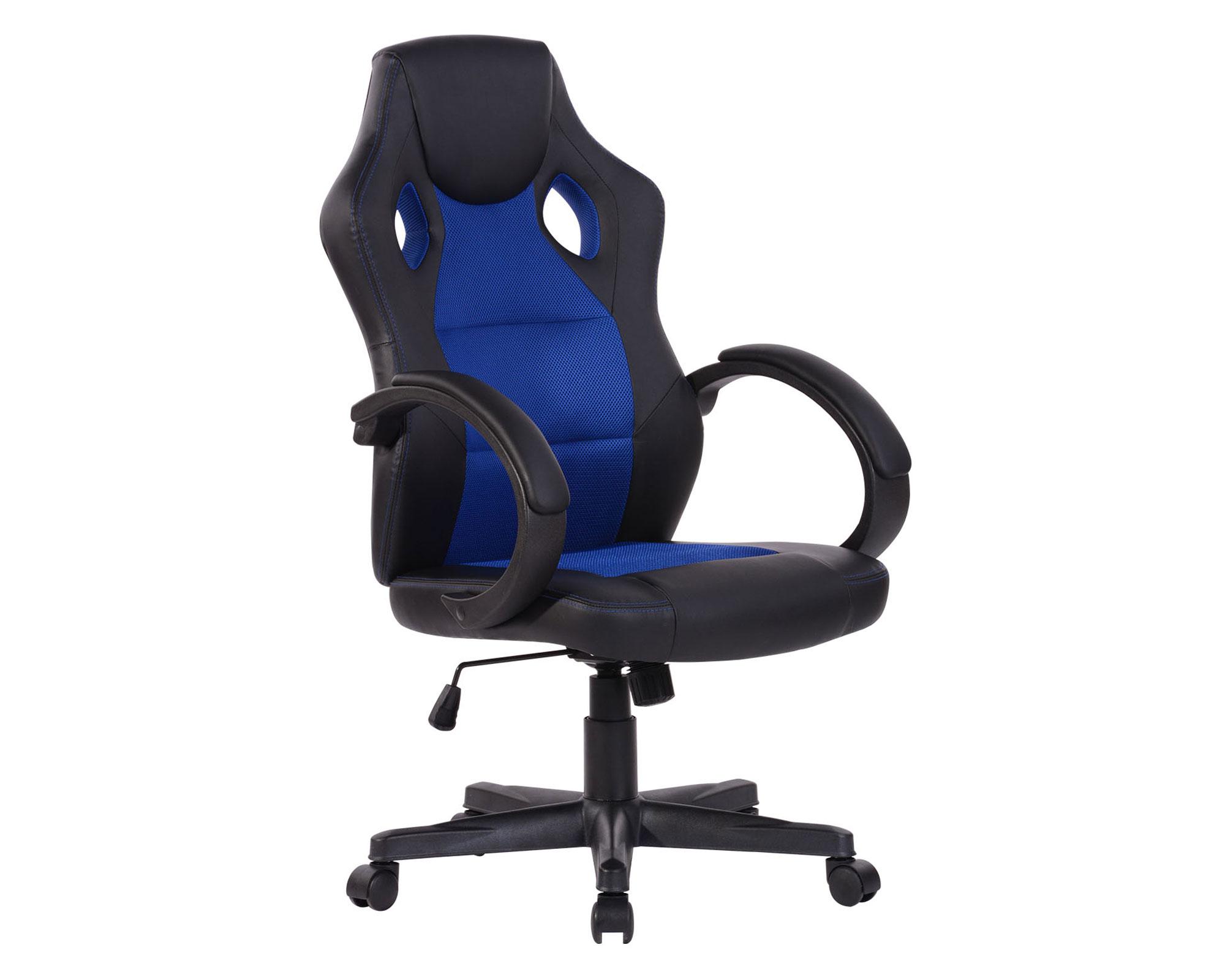 Silla gamer azul/negro M+Design-1