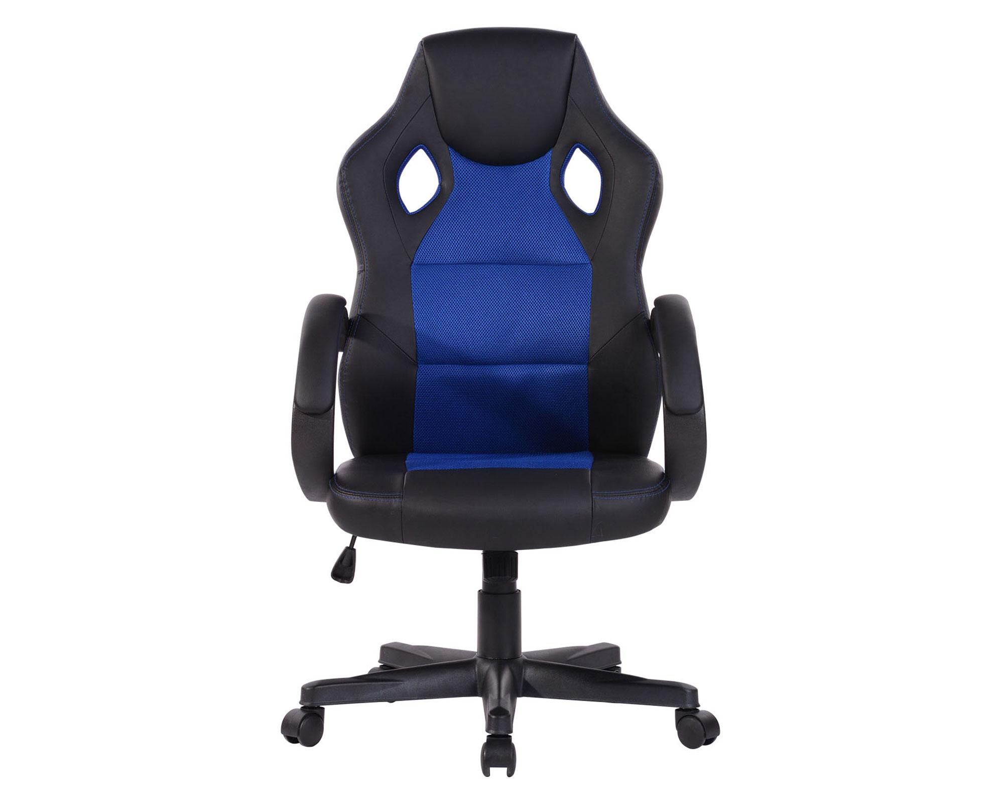 Silla gamer azul/negro M+Design-0