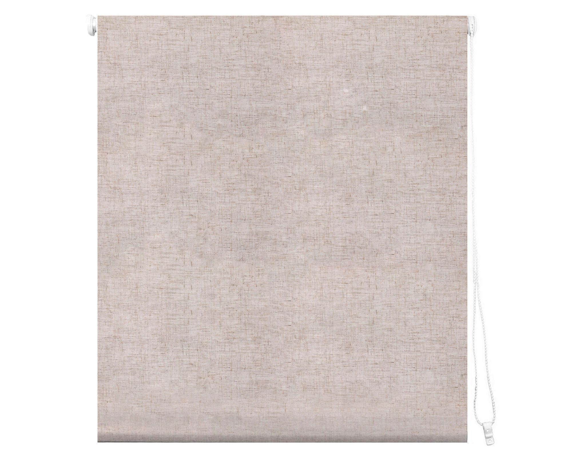 Cortina roller blackout 200x250 cm textura crudo Cotidiana-0