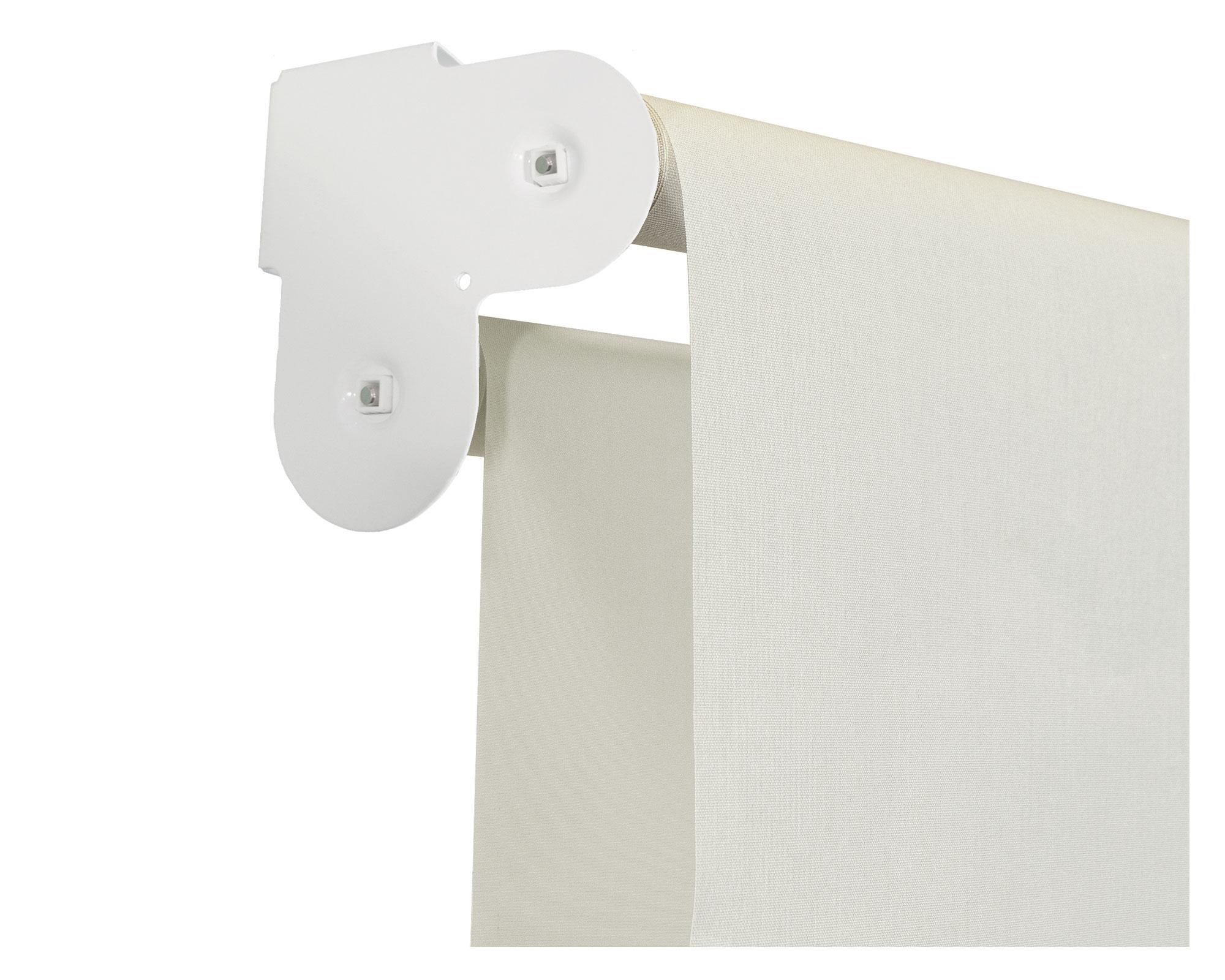 Cortina roller blackout doble 250x250 cm liso beige Cotidiana-1