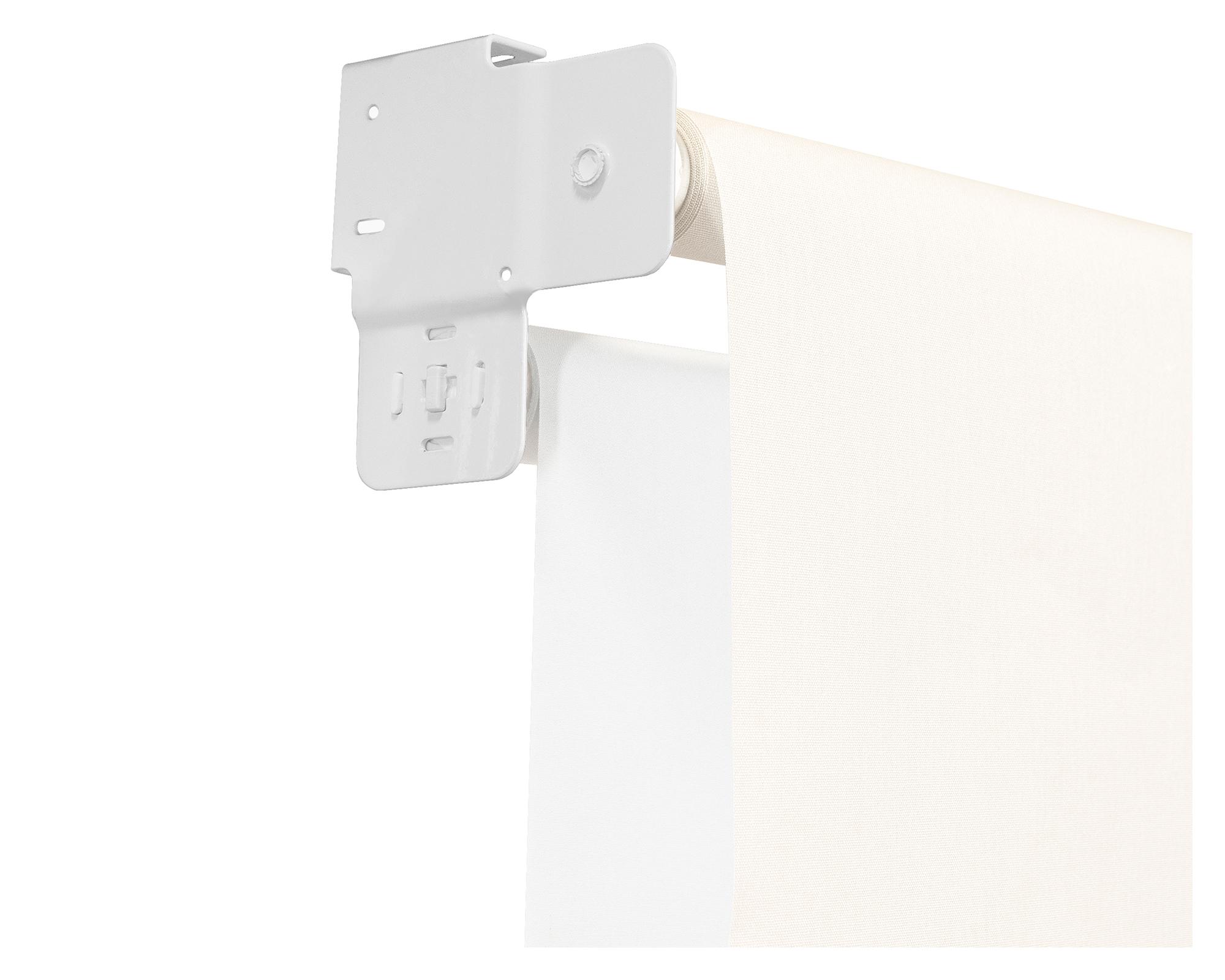 Cortina roller blackout doble 160x165 cm Sunscreen blanco-2