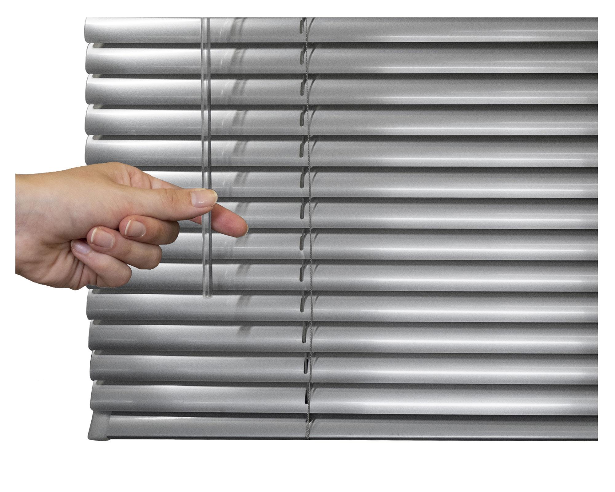 Persiana aluminio 160x165 cm 25 mm Veneciana gris-4