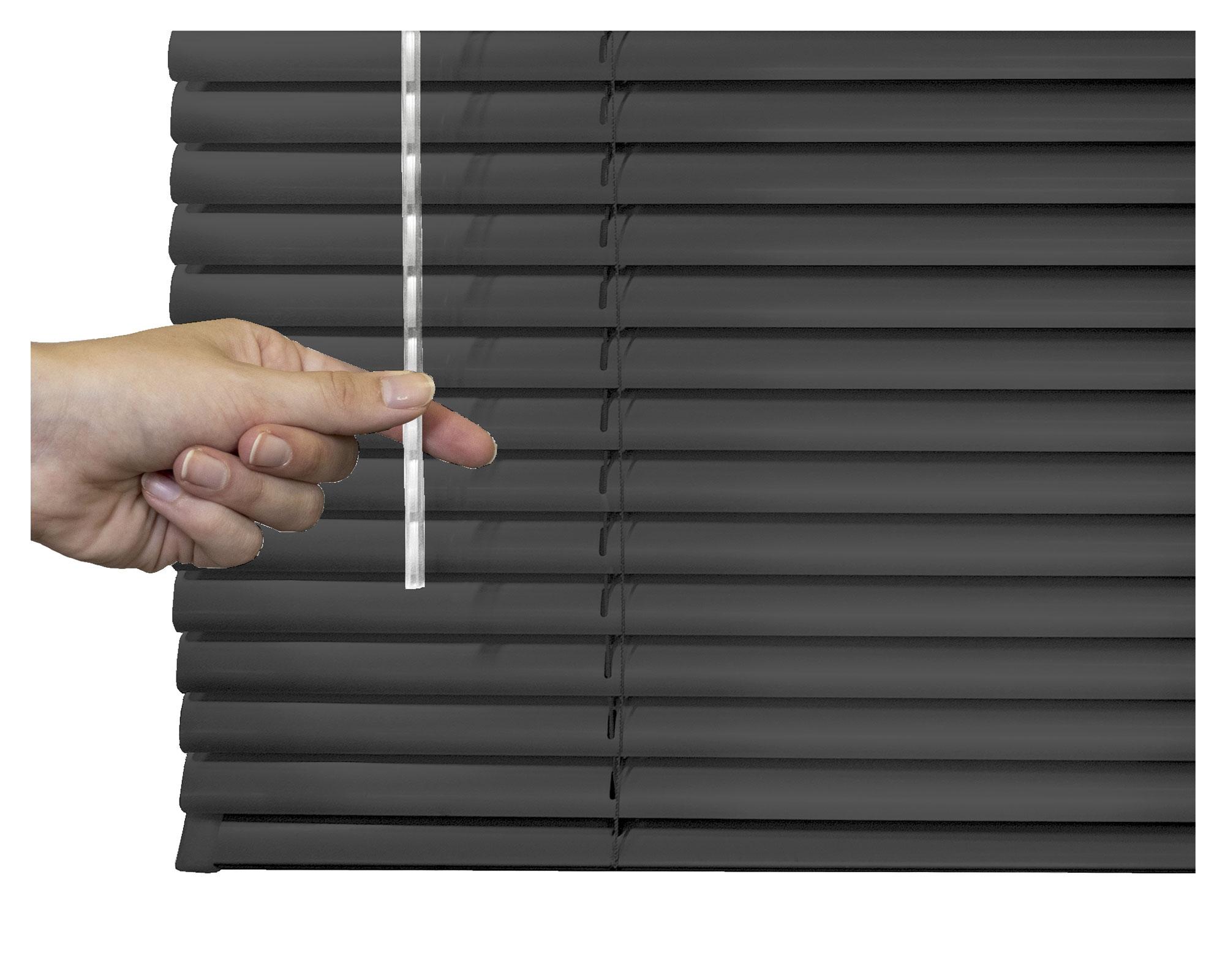 Persiana 120X250 cm 25 mm negro Cotidiana-5