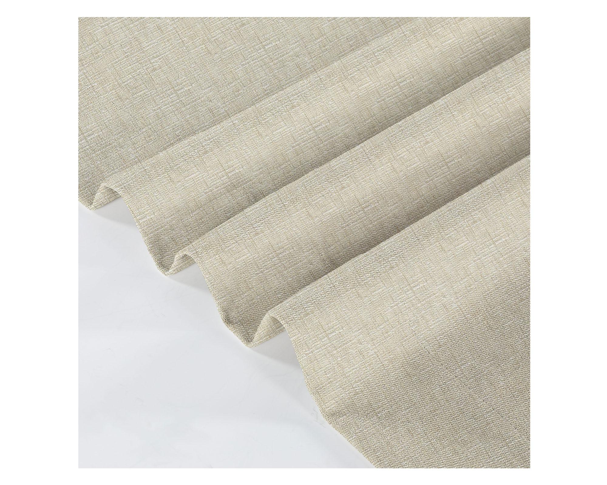 Cortina ojetillos 130x230 cm textura beige Cotidiana-2