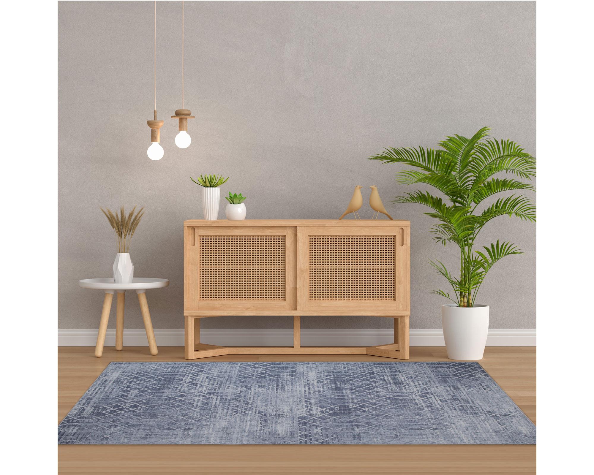Alfombra 120x180 cm Sari chenille wash geo-1