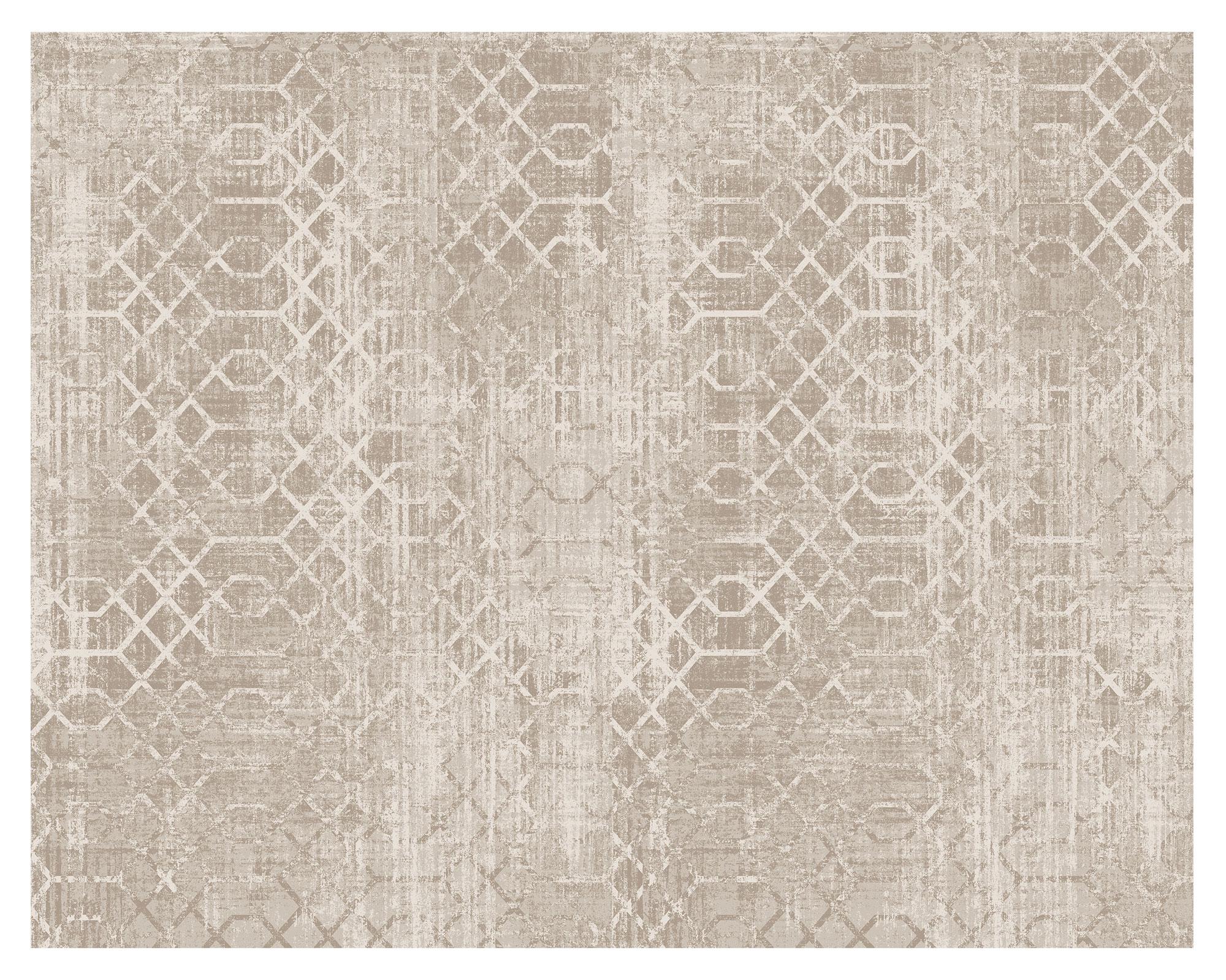 Alfombra 120x180 cm wash geo beige-0