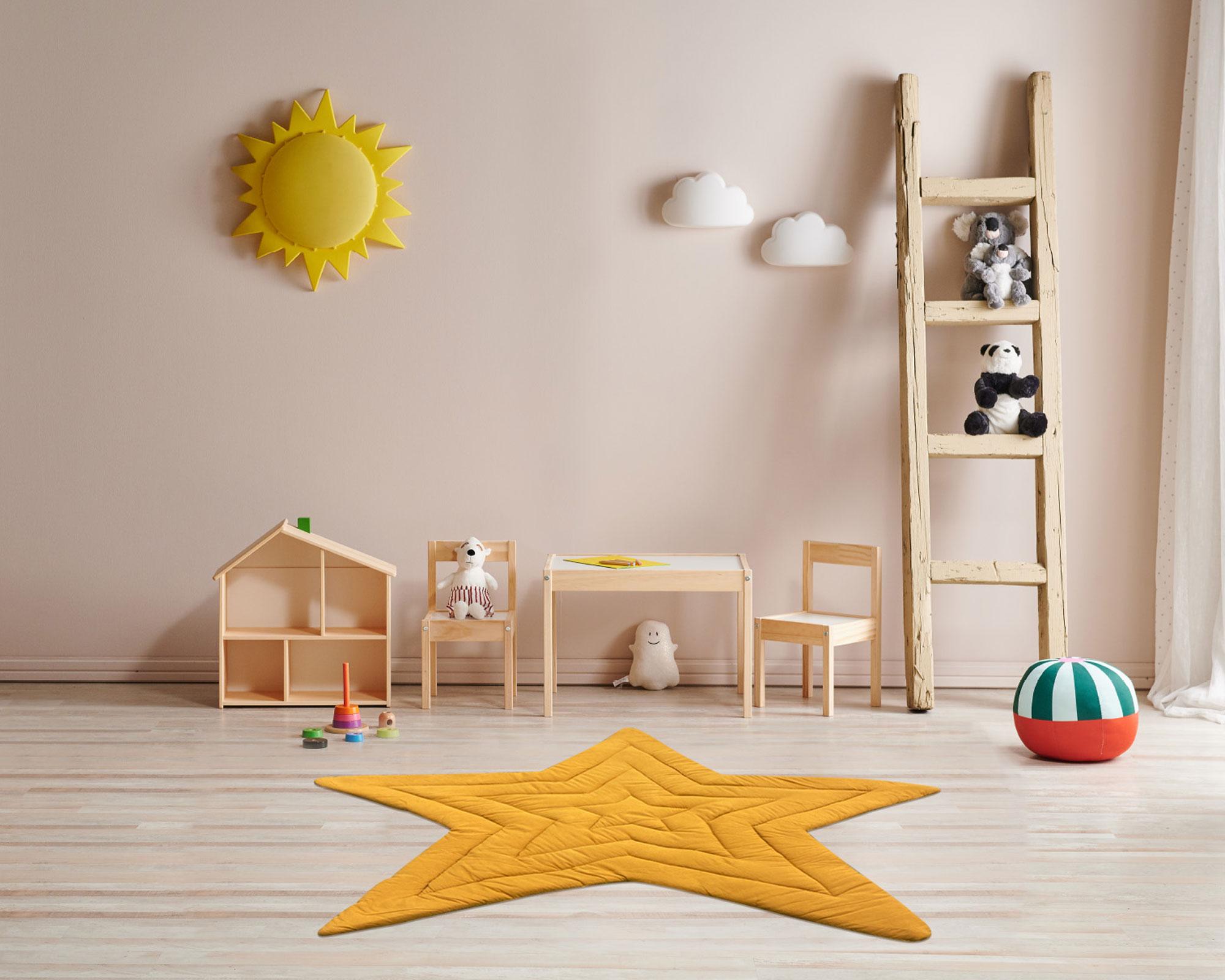 Mat acolchado estrella Cotidiana-5