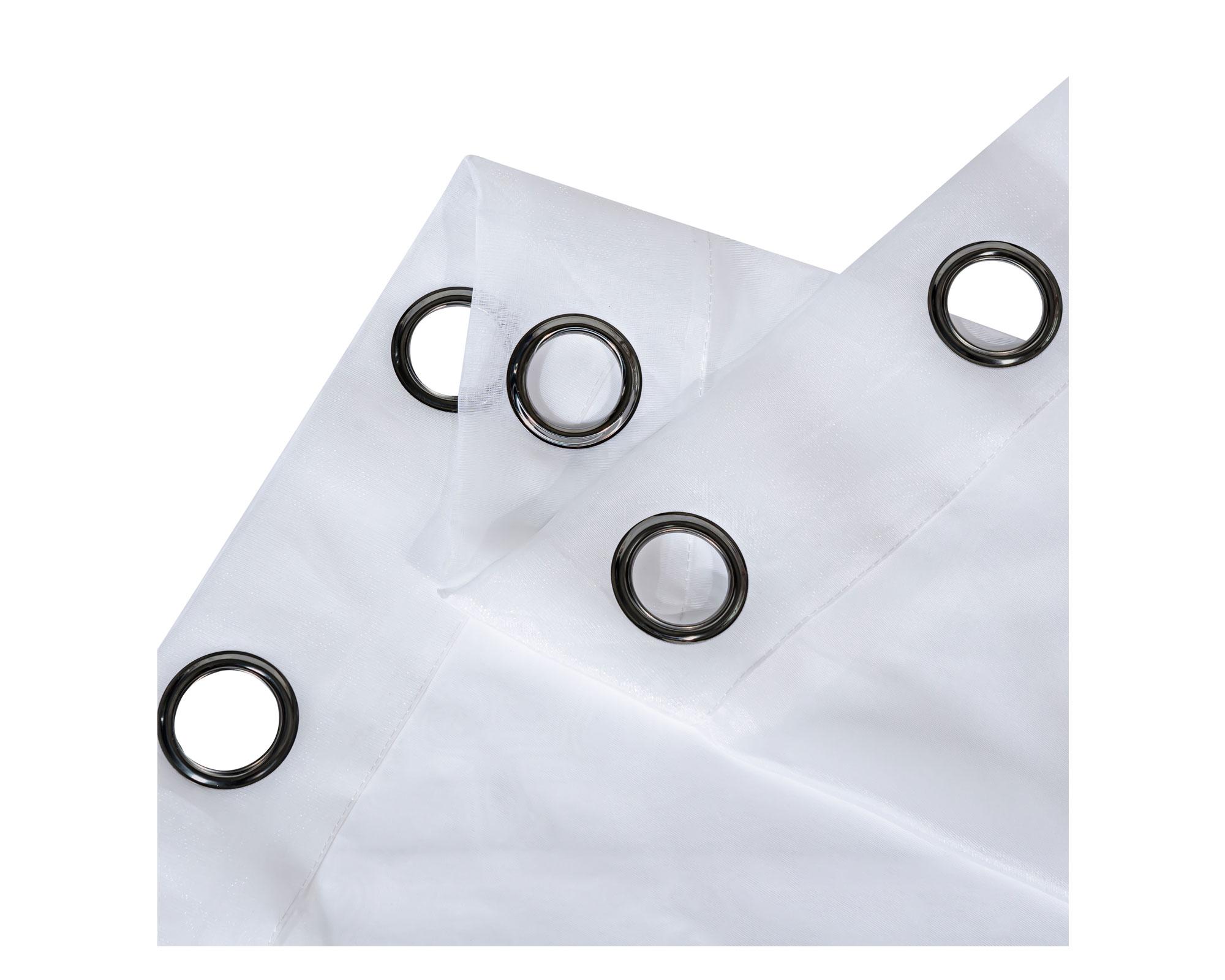 Cortina velo 140x230 cm blanco Cotidiana-2