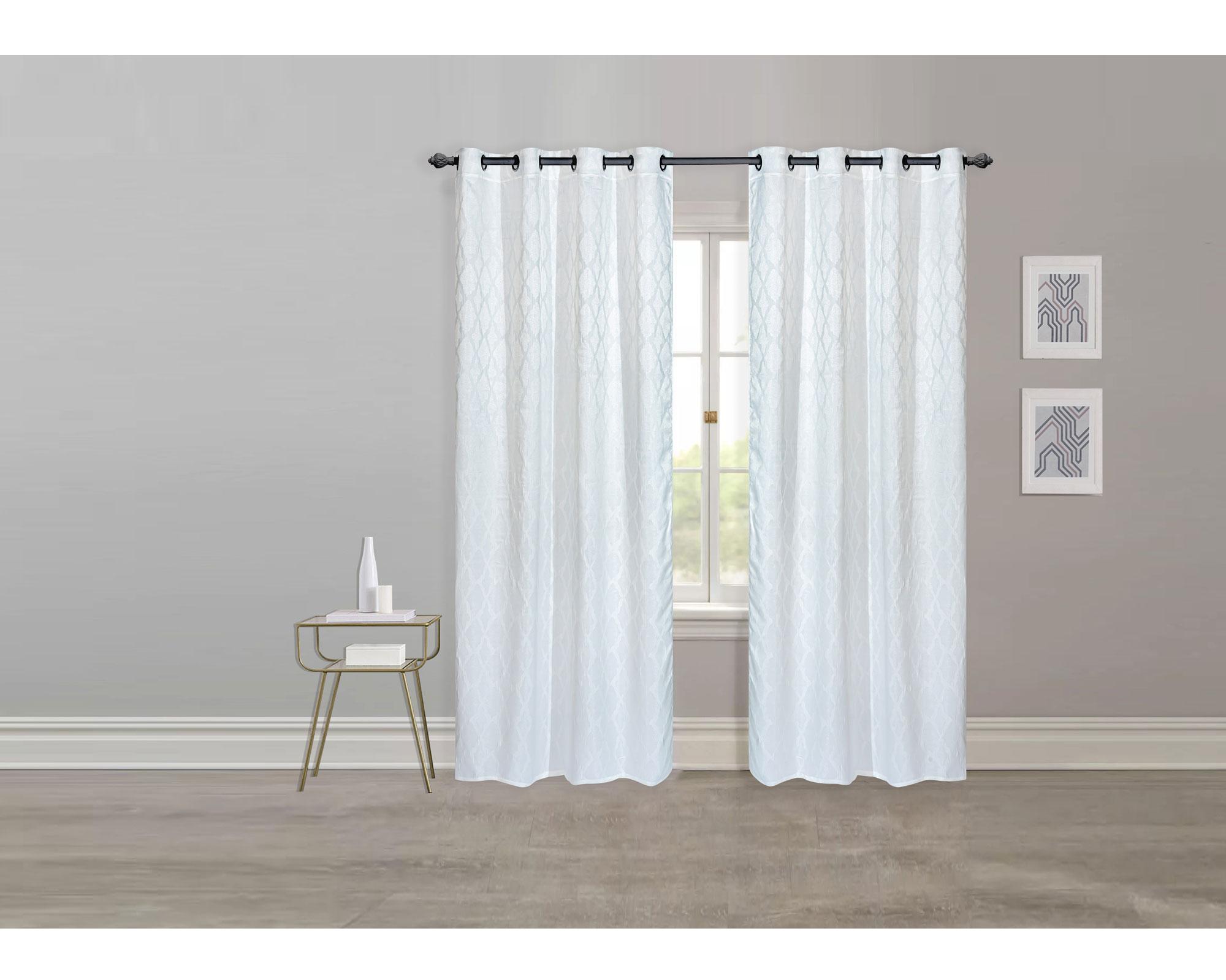 Cortina 135x230 cm Moroco gris Cotidiana-4