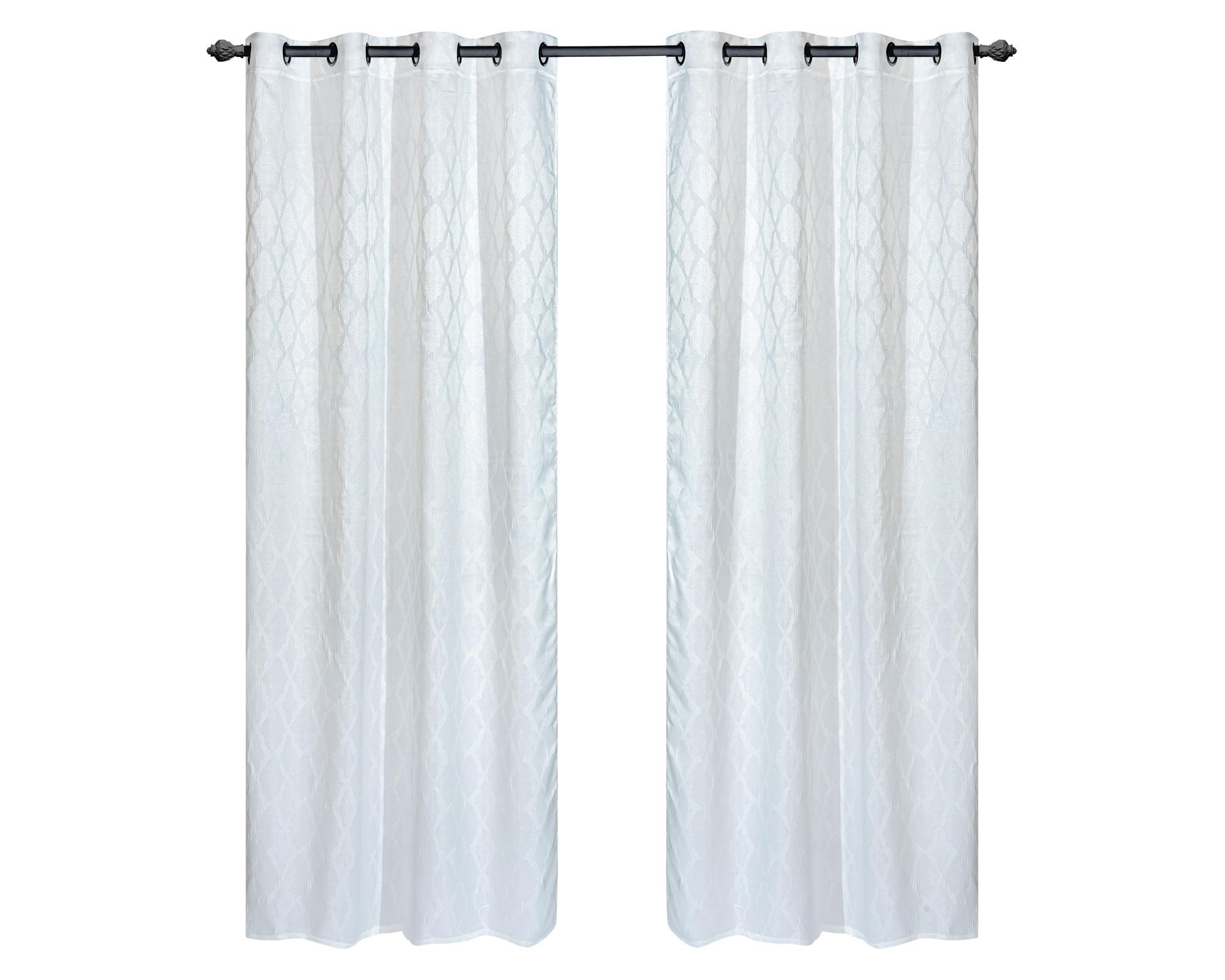 Cortina 135x230 cm Moroco gris Cotidiana-0