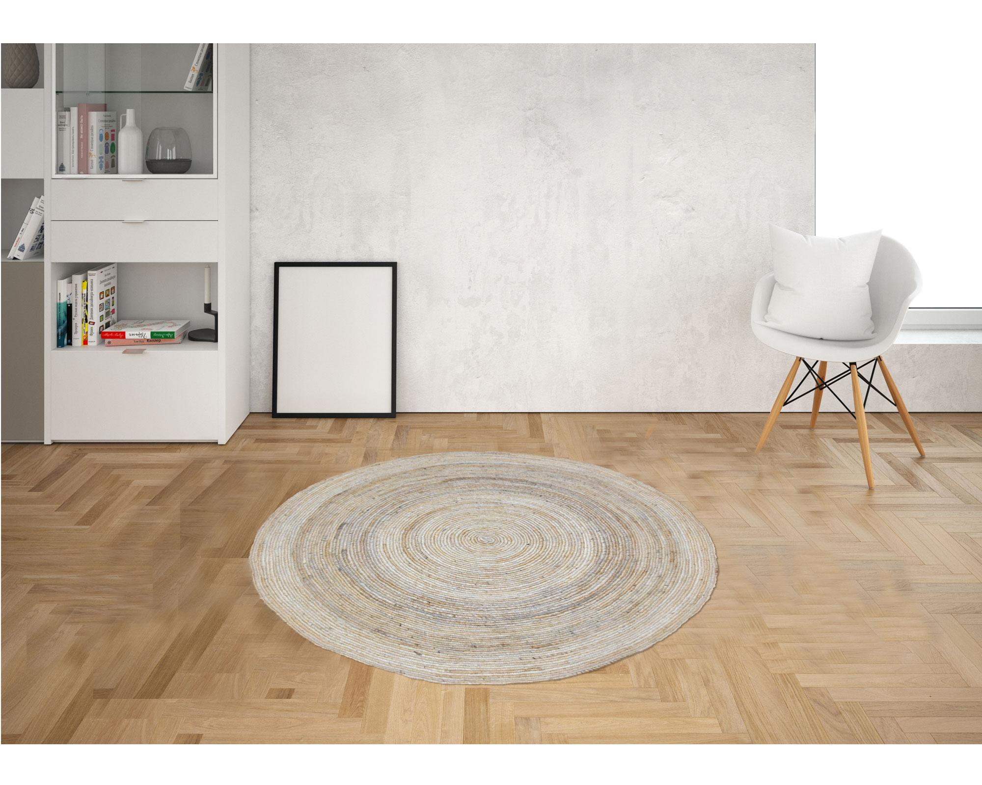 Alfombra 150 cm natural Cotidiana-3