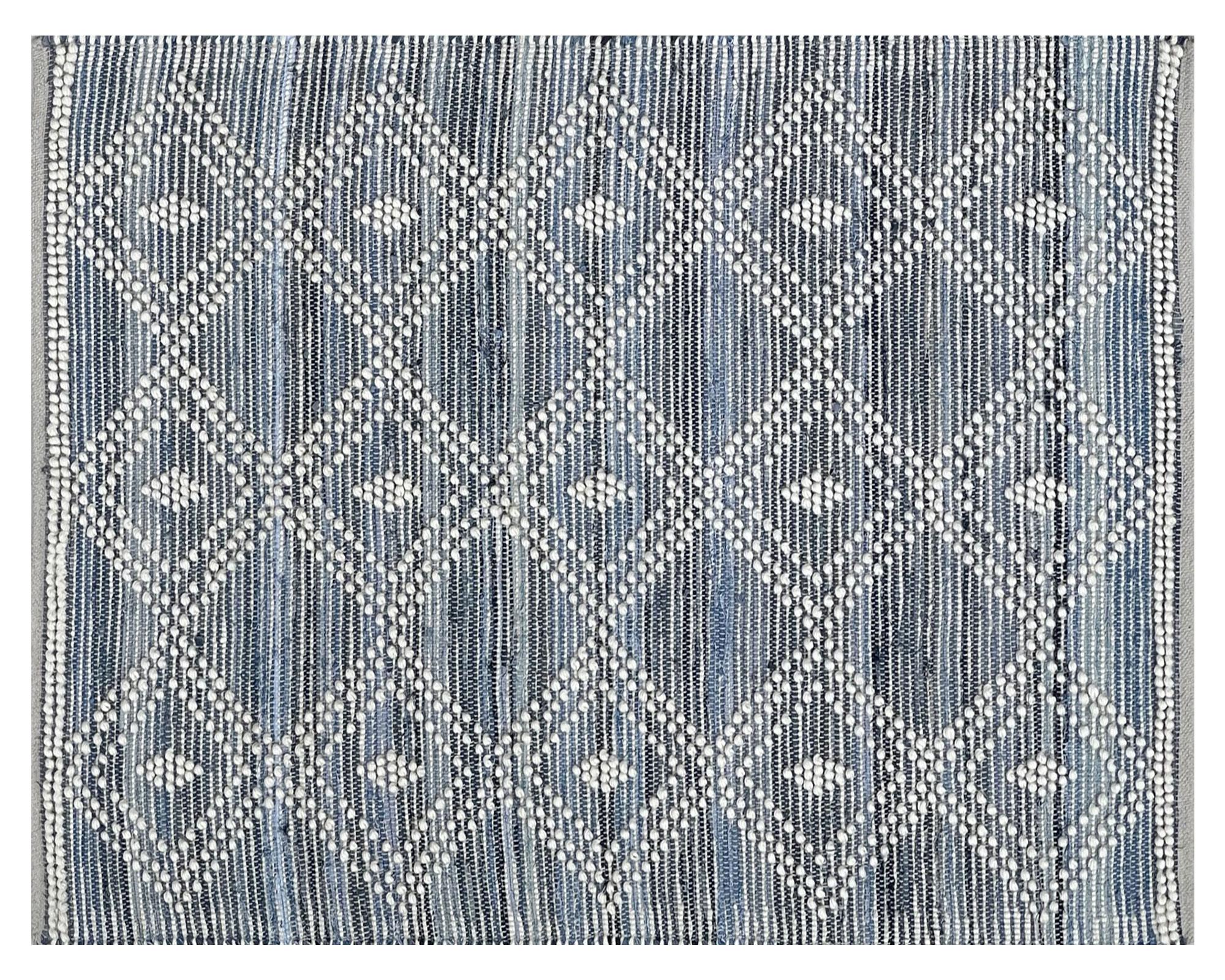 Alfombra 120x180 cm rombo reciclado Cotidiana-0