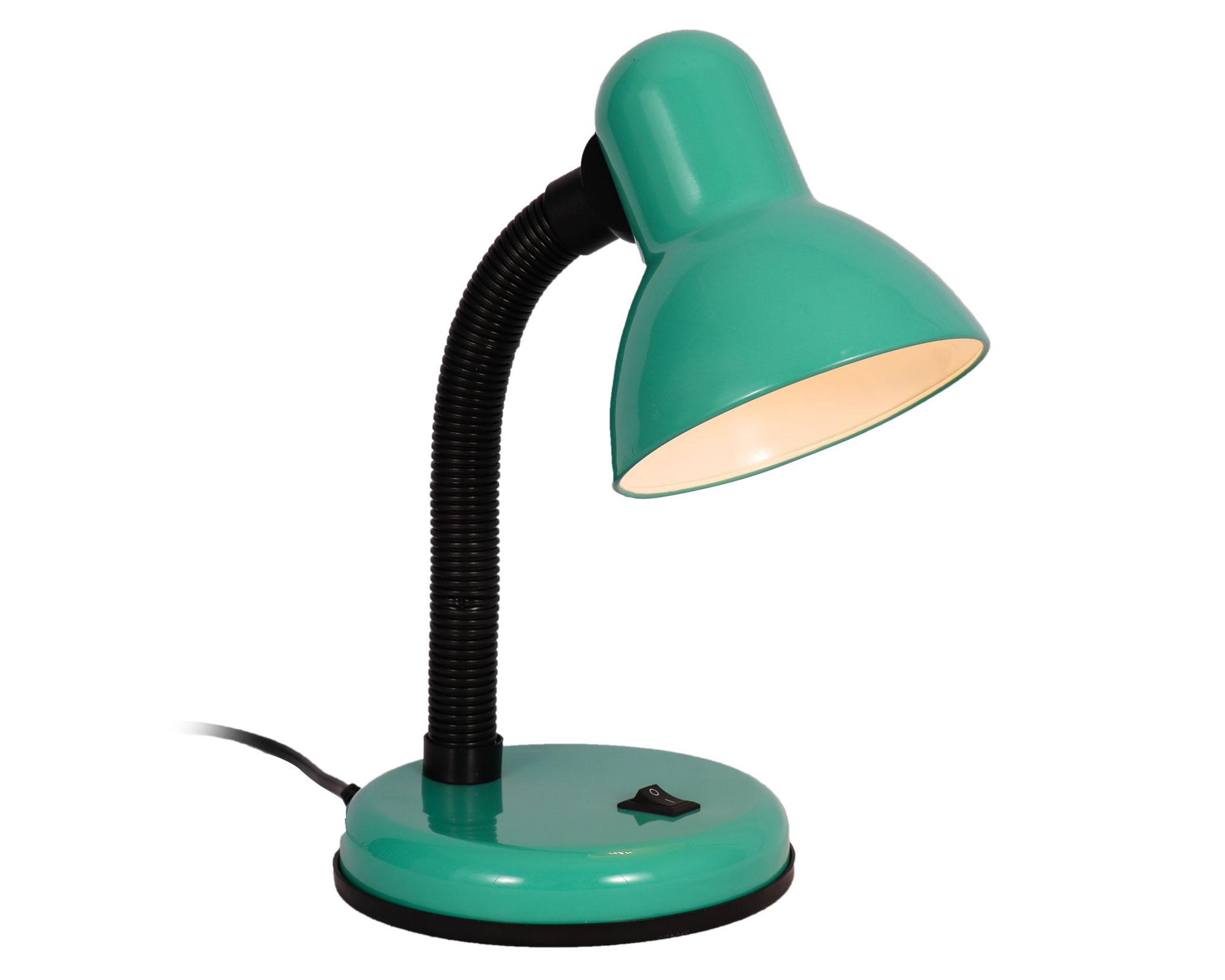 Lámpara de escritorio 1L E27 flexible menta-0