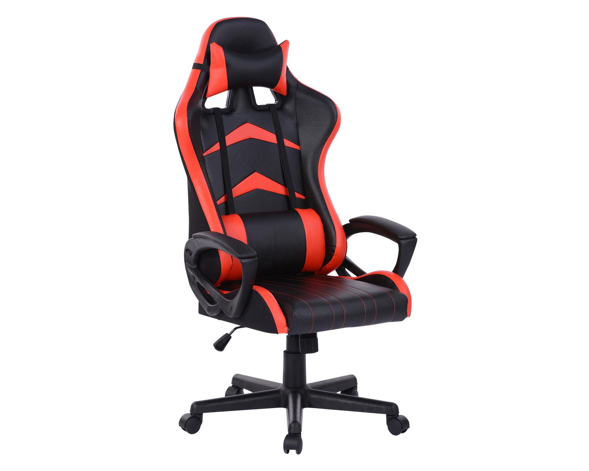 Silla gamer Dustin rojo/negro M+Design-1