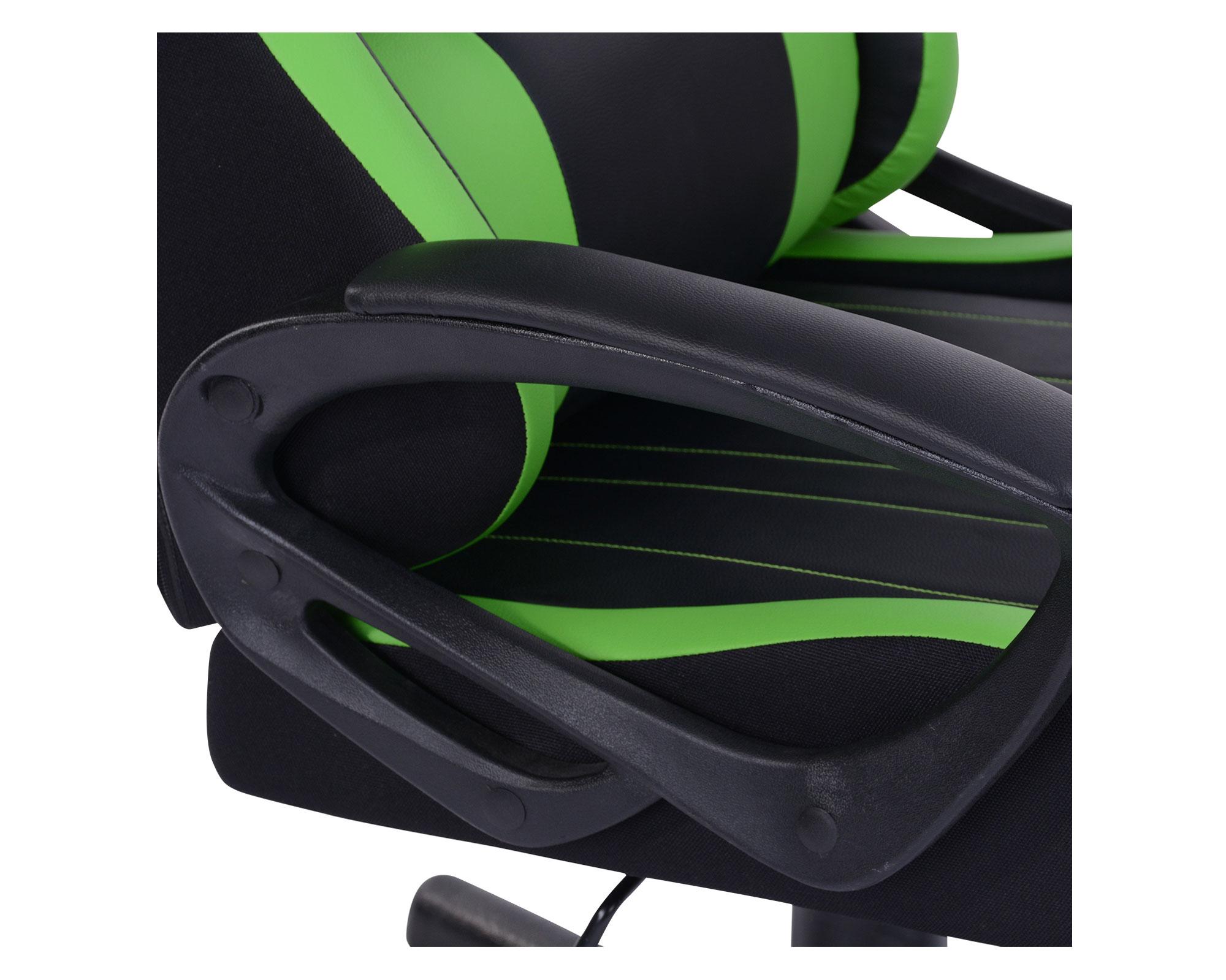 Silla gamer Dustin verde/negro M+Design-2