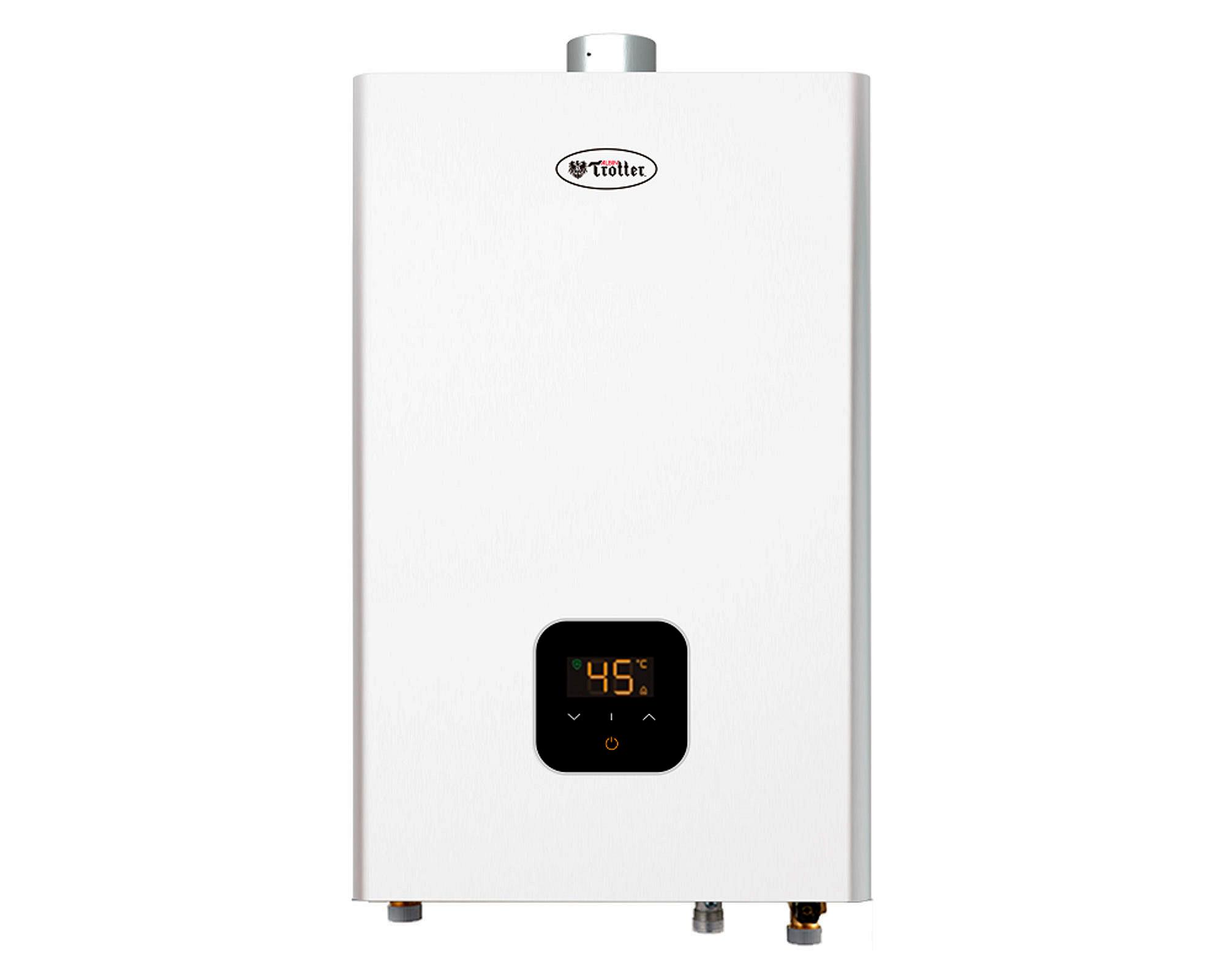 Calefont tiro forzado 10 litros gas natural Albin Trotter.-0