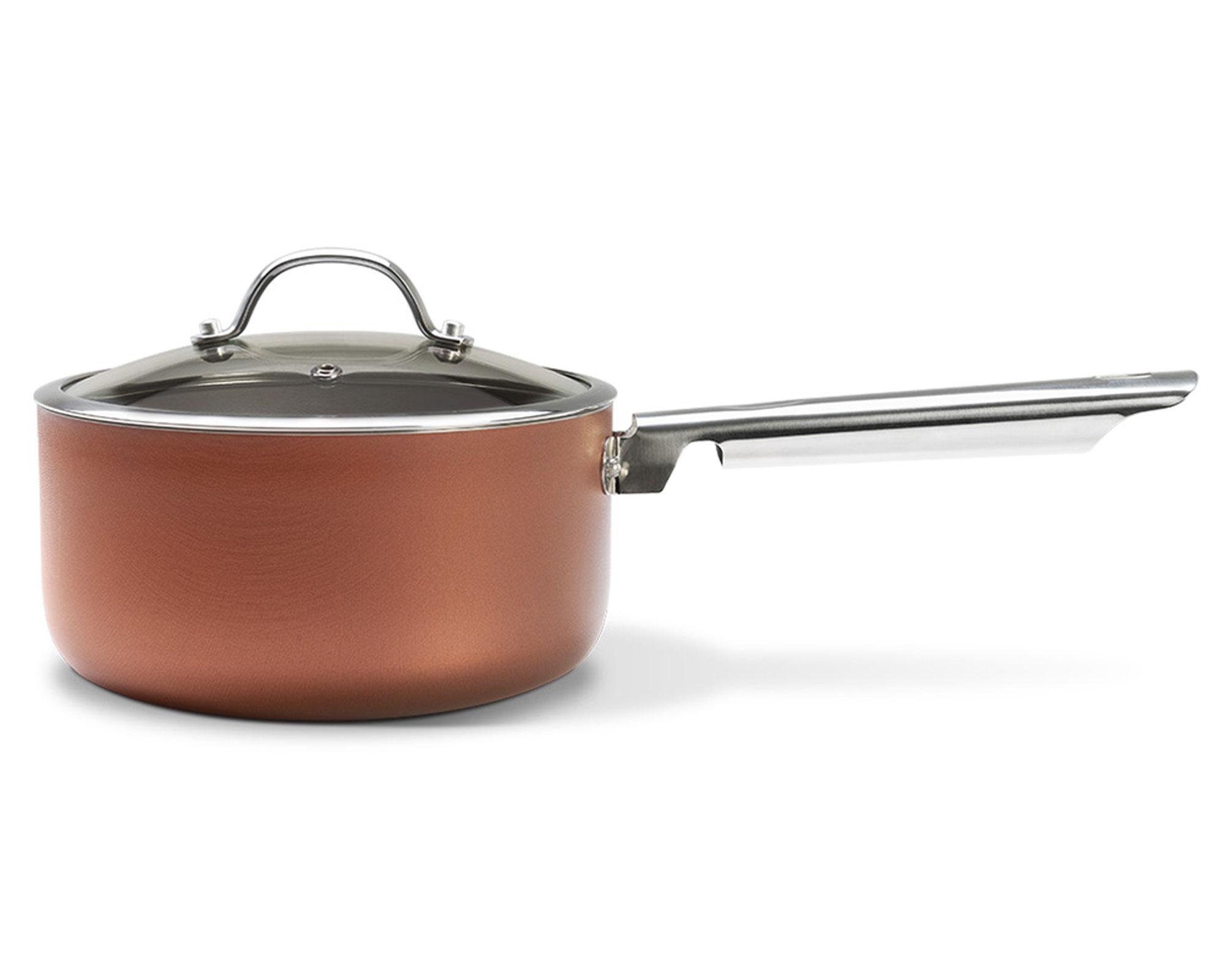 Olla 2,7 litros Curry cobre Brinox.-0