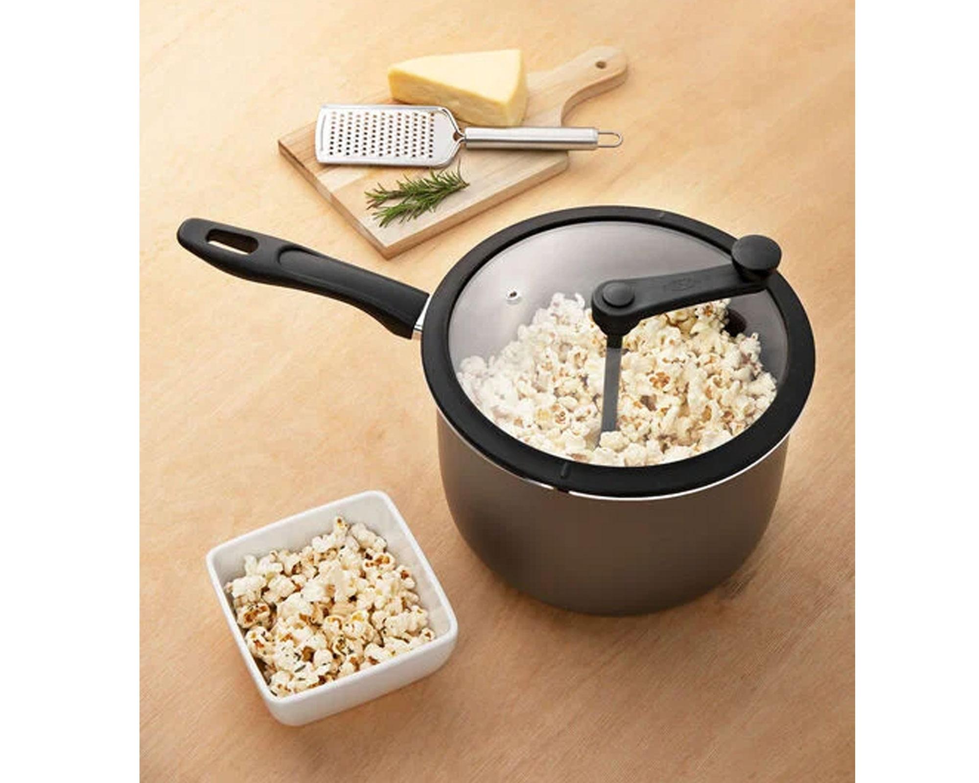 Olla palomitas de maíz 5,5 litros Especiarias Brinox.-1