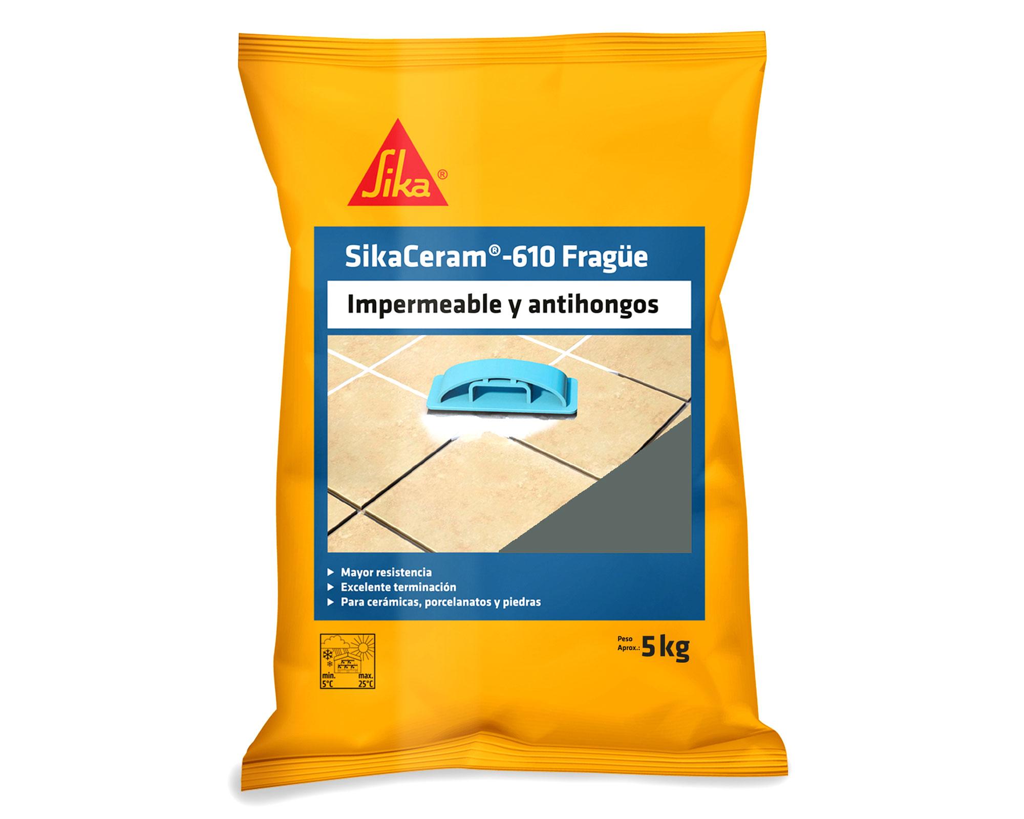 Fragüe 5 kg SikaCeram 610 Sika.-0