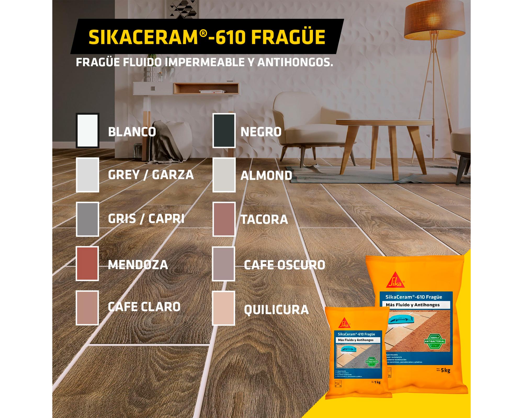 Fragüe Sikaceram-610 5 kg gris-4