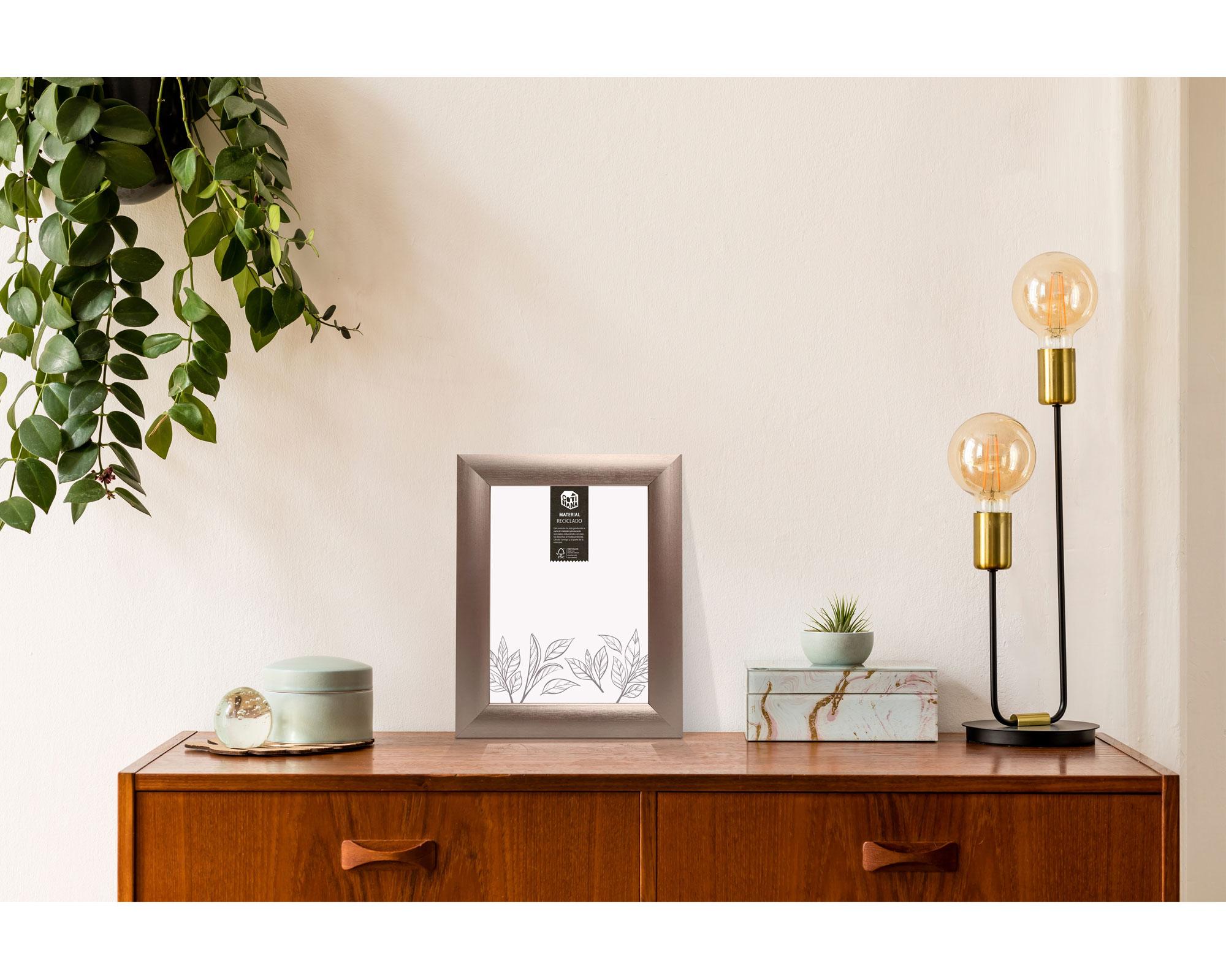 Marco foto 13x18 cm oro rosa Cotidiana.-3