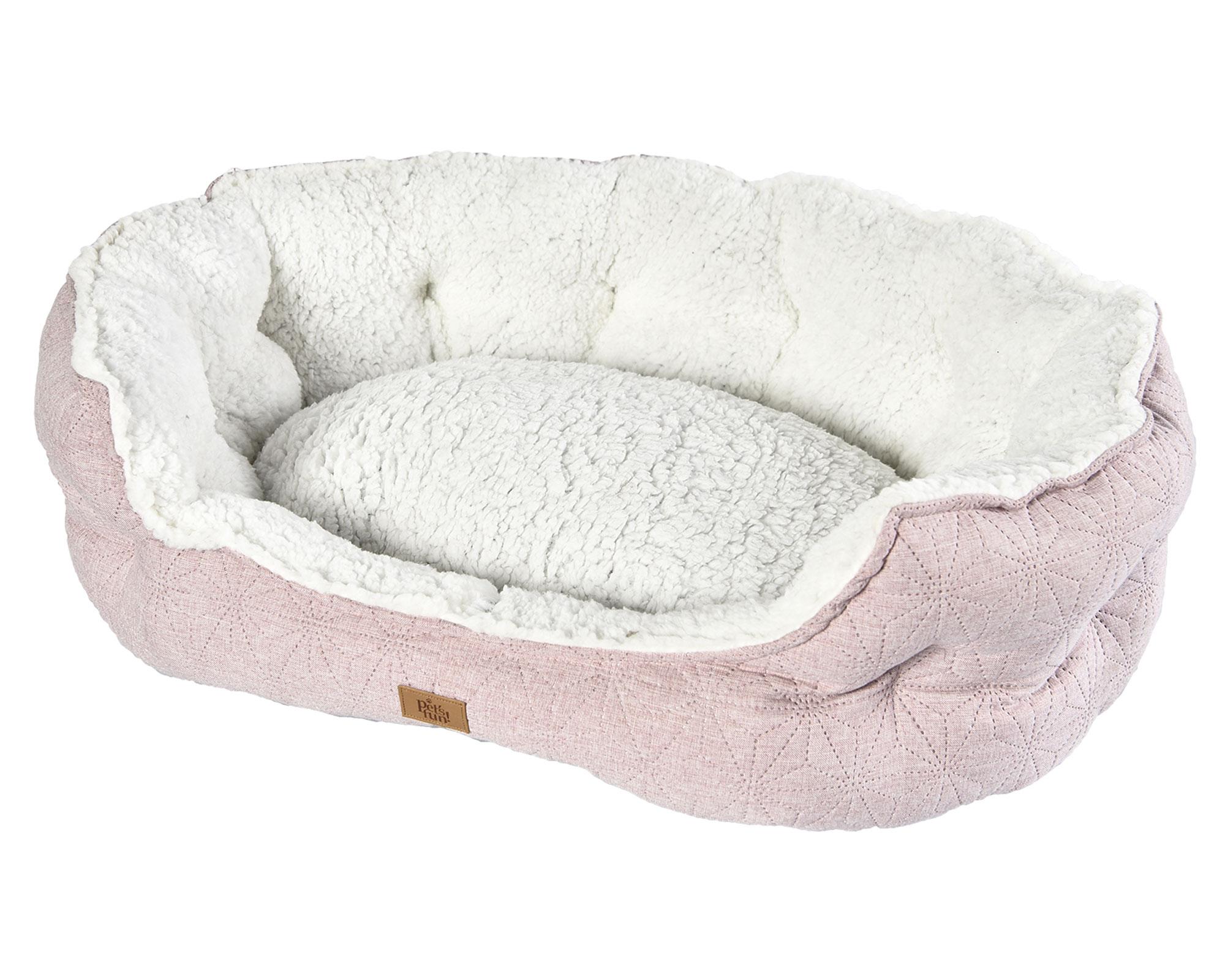 Cama mascota M rosado Pet's fun-0