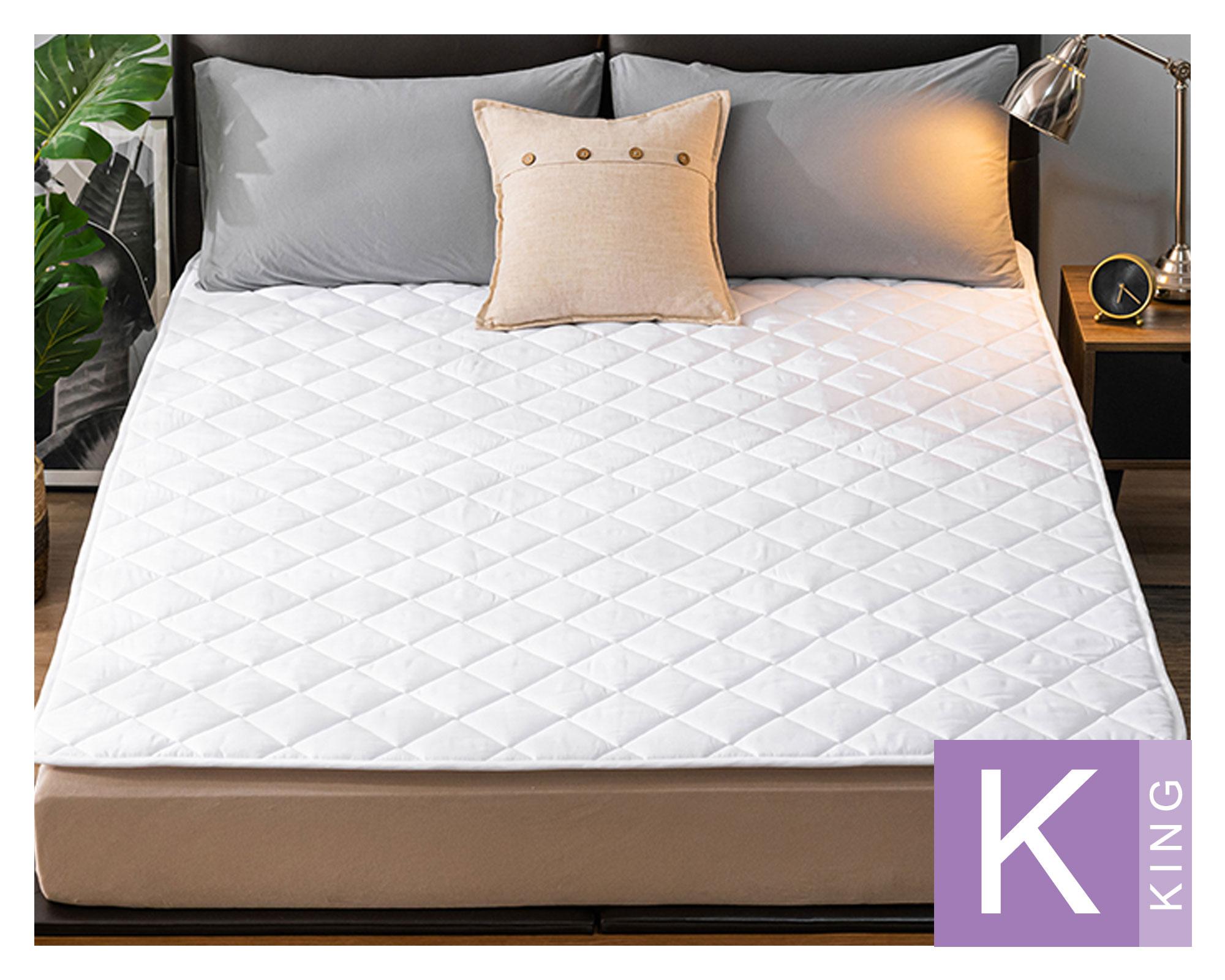 Cubrecolchón king Básico Cotidiana.-0