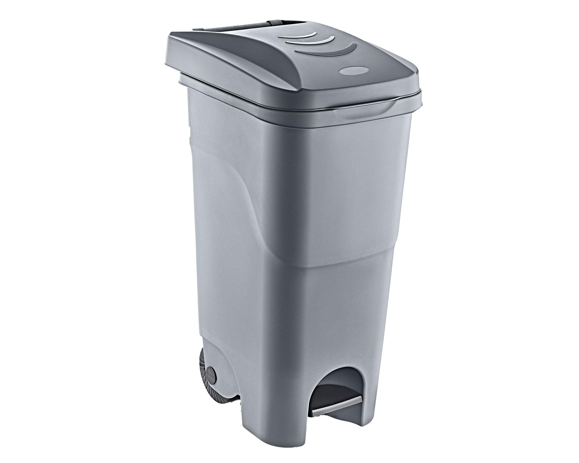 Cesto de basura Cotidiana a Pedal 85 litros-0