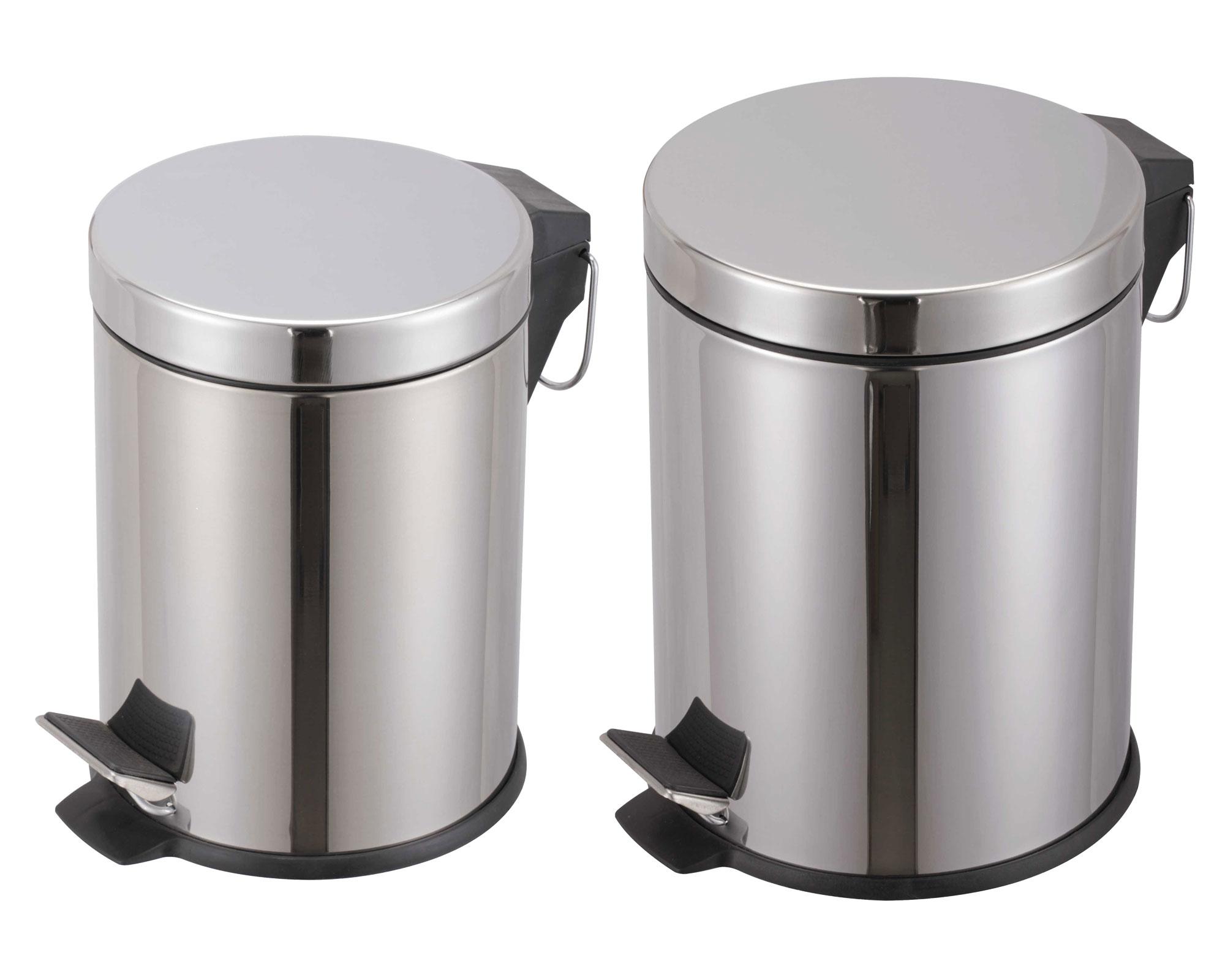Basureros 4.5/ 2.8 litros Pedal Cotidiana-0