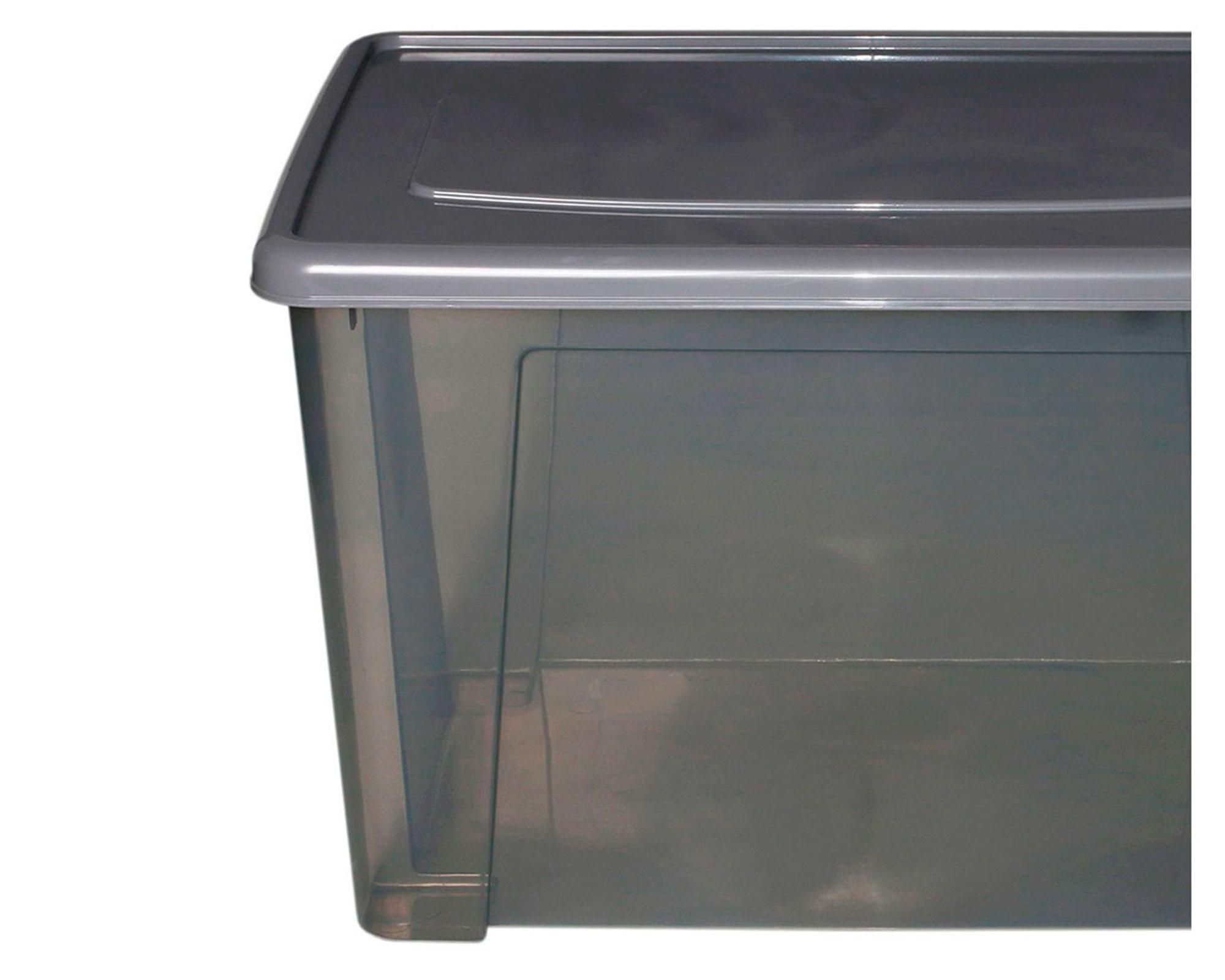 Caja organizadora gris 60 lt-1
