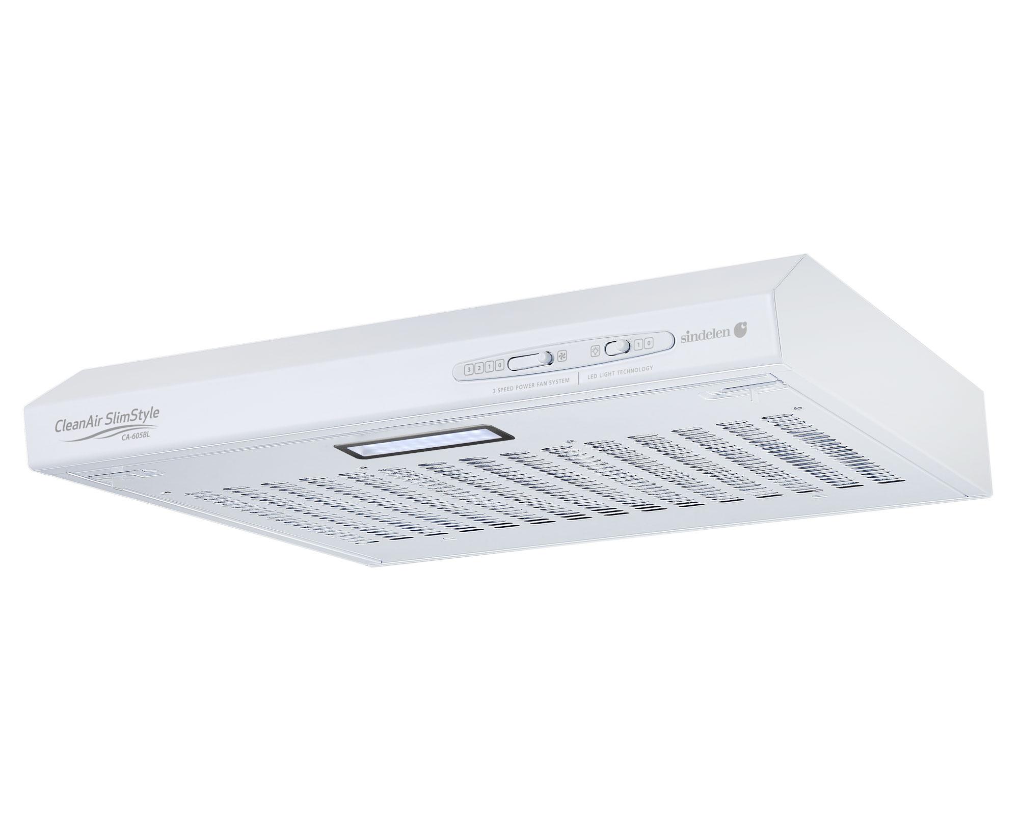 Campana mural 70W CA-605BL blanco Sindelen.-2