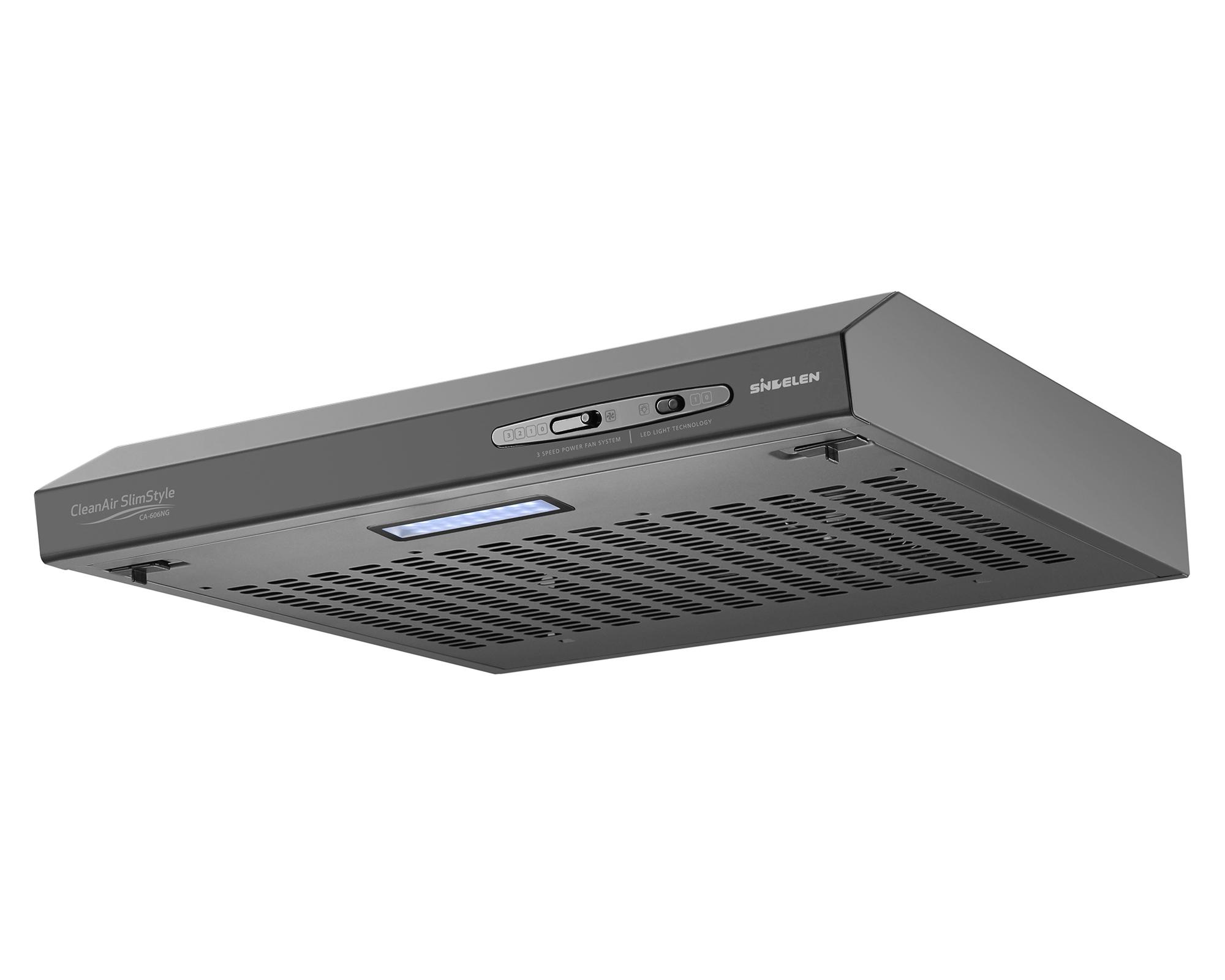 Campana mural 180W CA-606NG negri Sindelen.-2