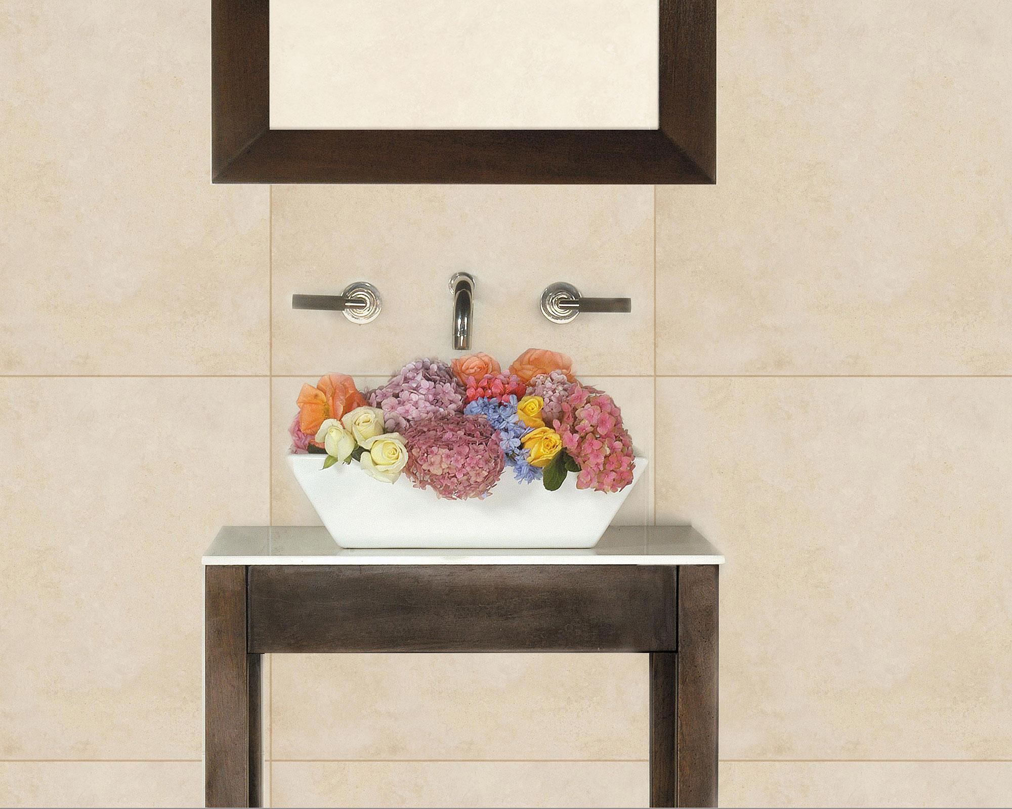 Cerámica piso muro 36x36 cm California beige 2,68 m2 Alberdi.-4