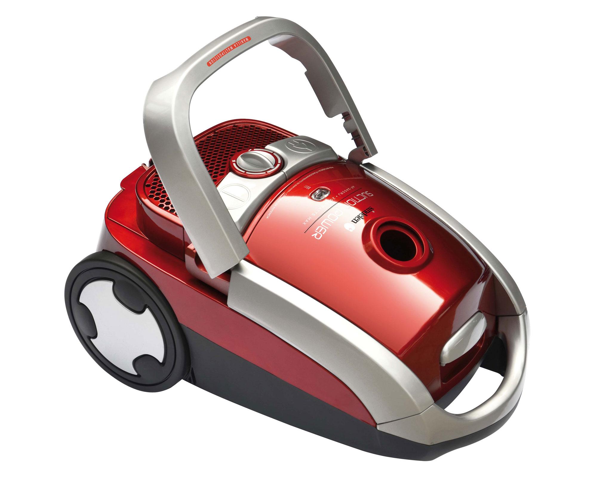 Aspiradora 2000W AP-3400RJ rojo Sindelen.-0