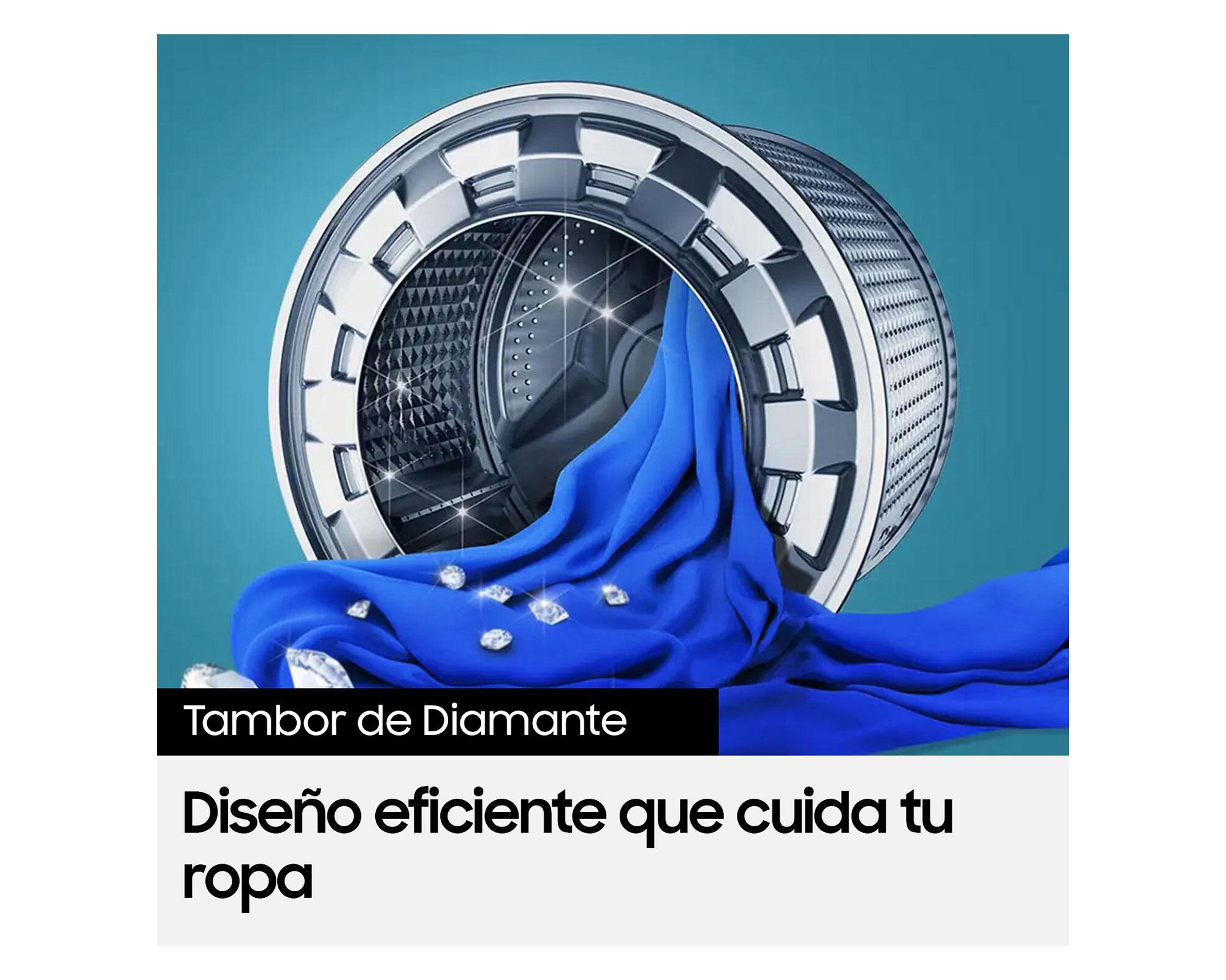 Secadora DV90TA040BE carga frontal 9 kg blanco-2