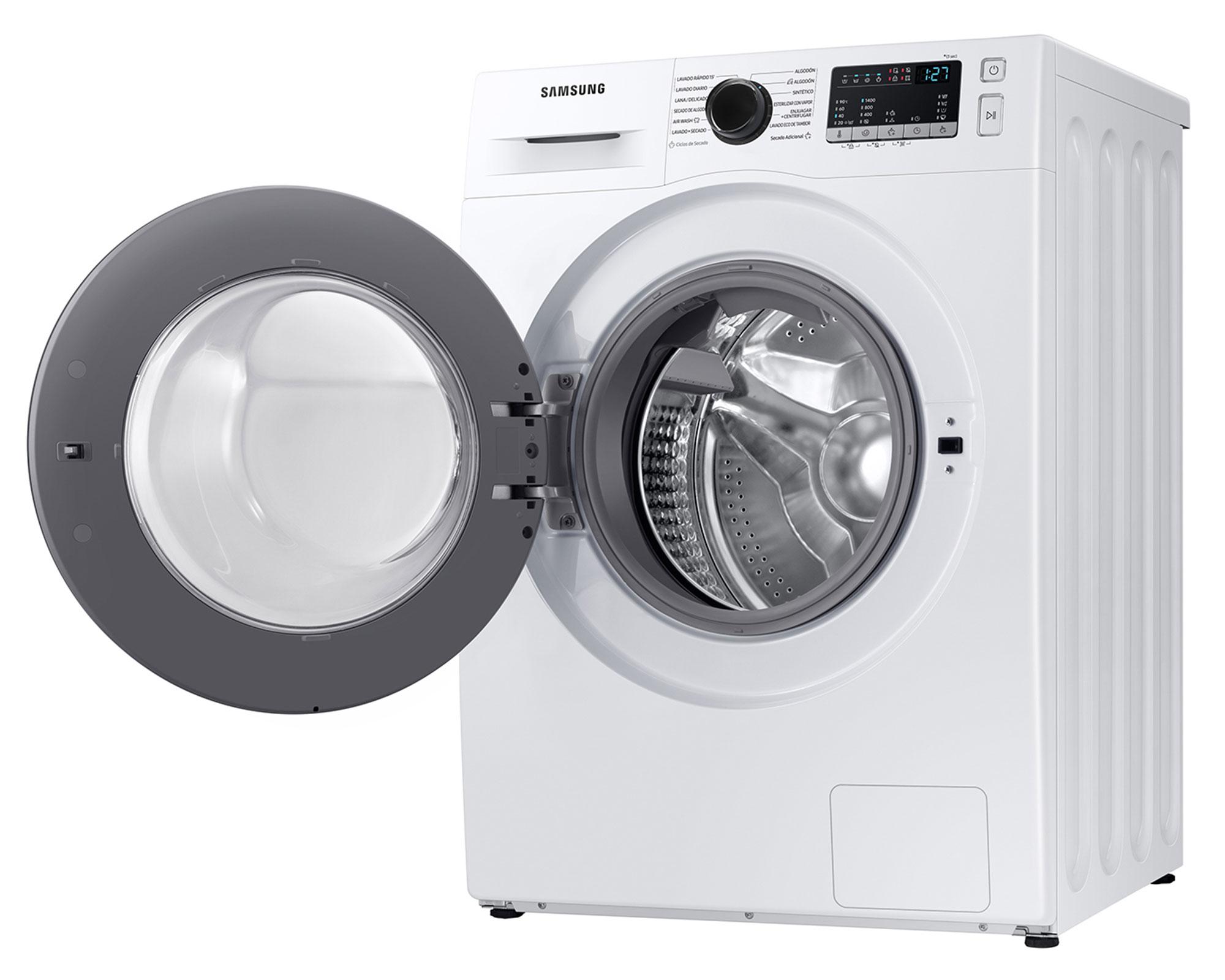 Lavadora secadora WD95T4046CE/ZS Eco bubble carga frontal 9.5/6 kg blanco-1