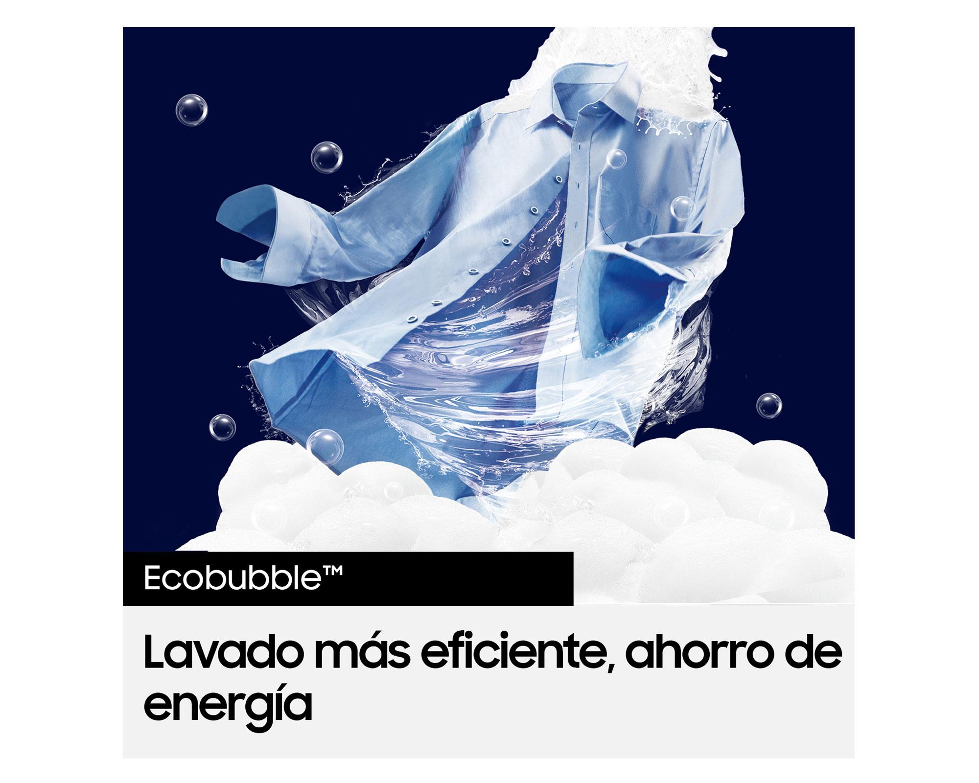 Lavadora secadora WD95T4046CE/ZS Eco bubble carga frontal 9.5/6 kg blanco-3