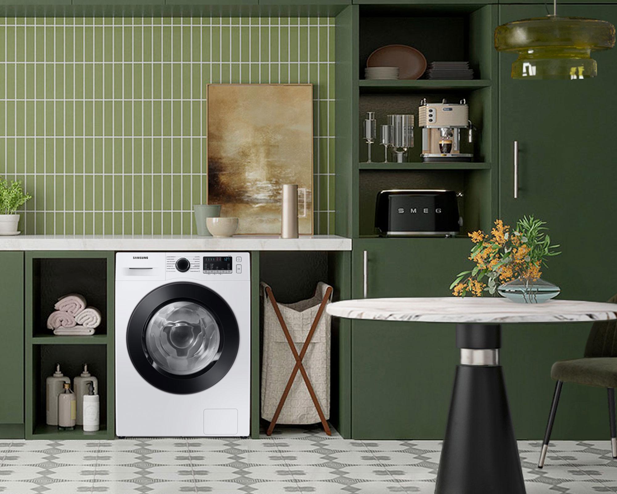 Lavadora secadora WD95T4046CE/ZS Eco bubble carga frontal 9.5/6 kg blanco-4