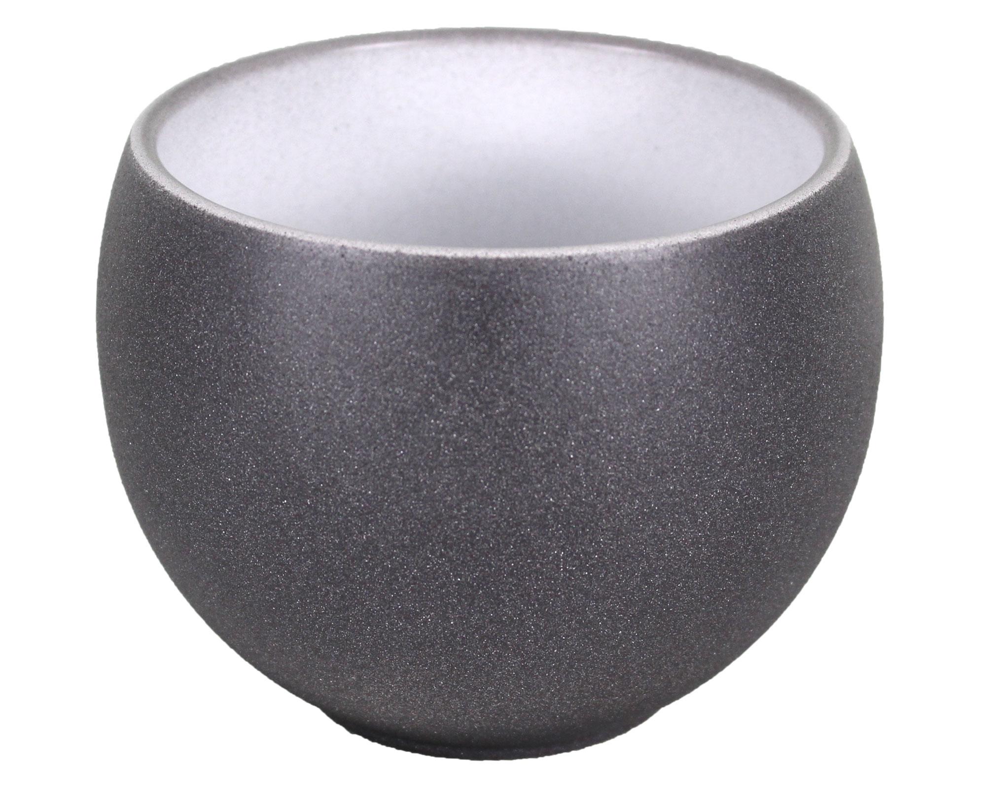 Macetero 12.4 cm Berlim plomo Japi-0