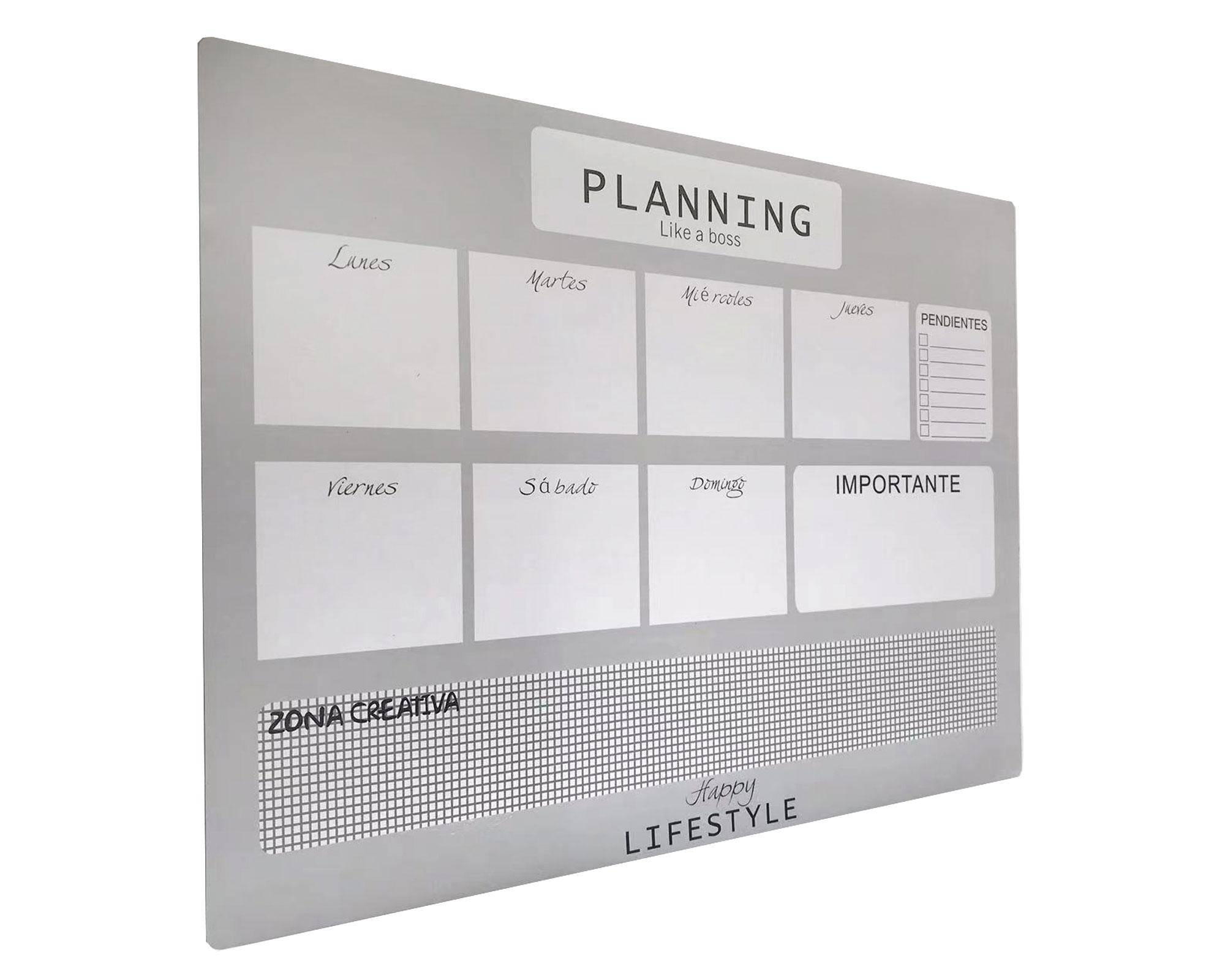 Pizarra magnética 30x40 cm semanal Cotidiana.-1