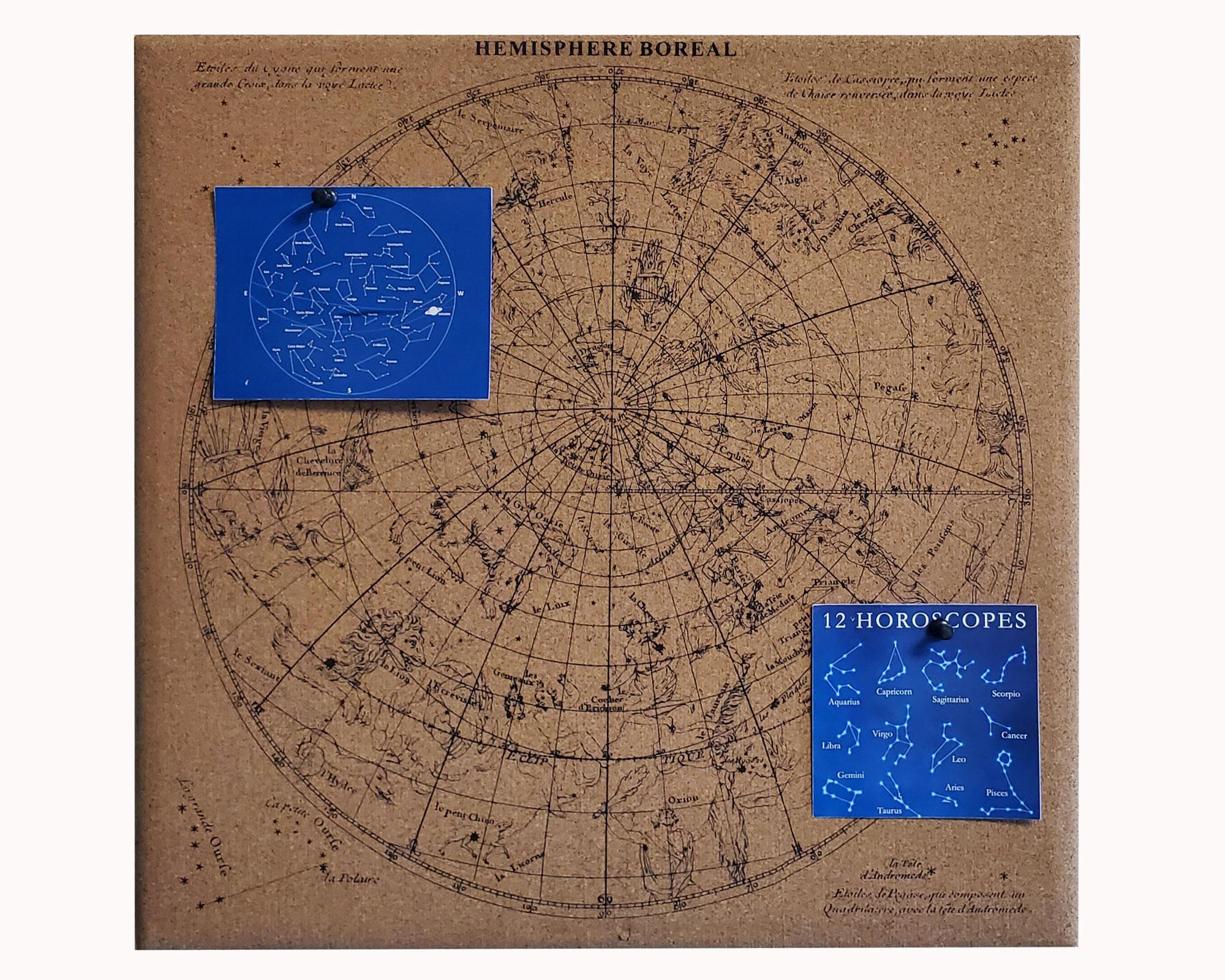 Pizarra 40x40 cm Mundo Cotidiana.-1