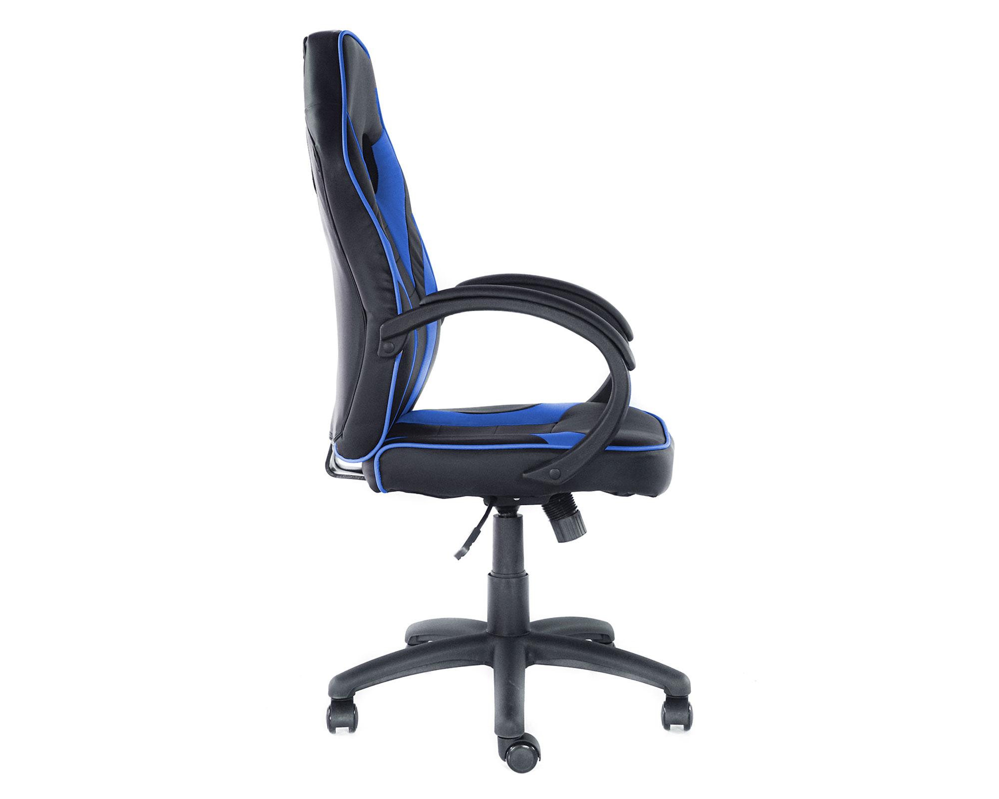Silla gamer Bros negro/azul One Sit-1