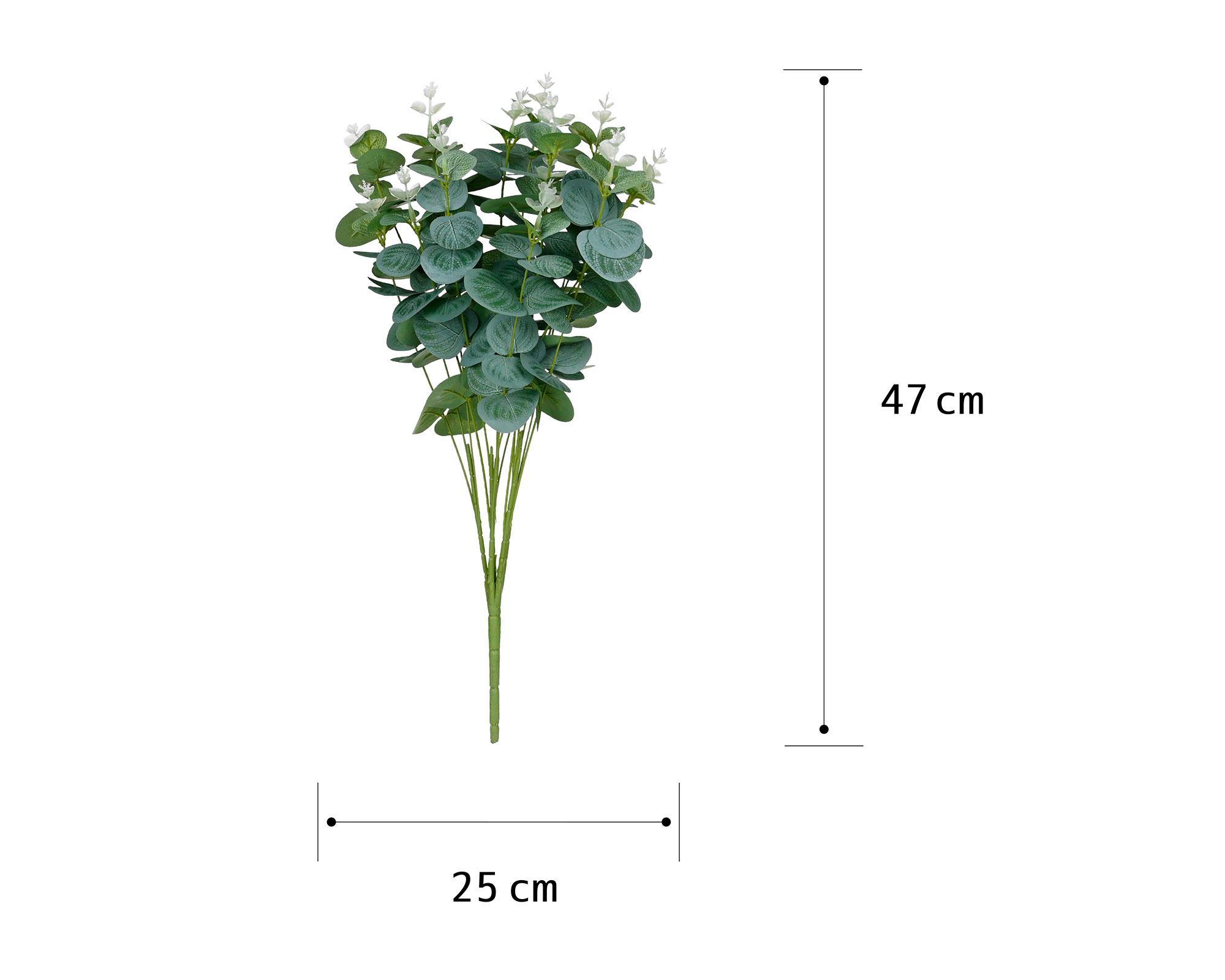 Planta artificial Flor eucalipto Outzen-4