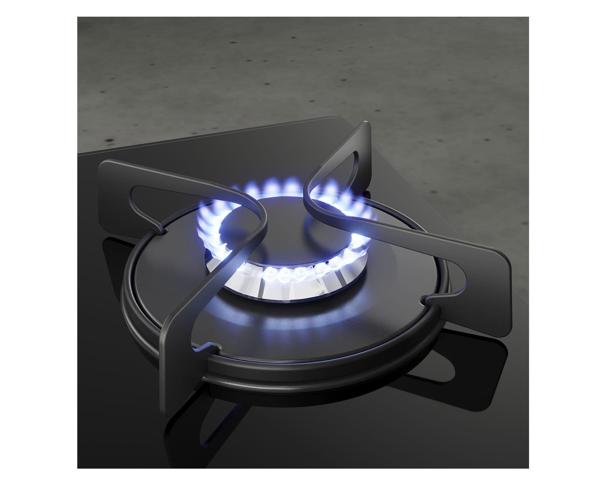 Encimera a gas 4 quemadores F GC60V A Fensa-2